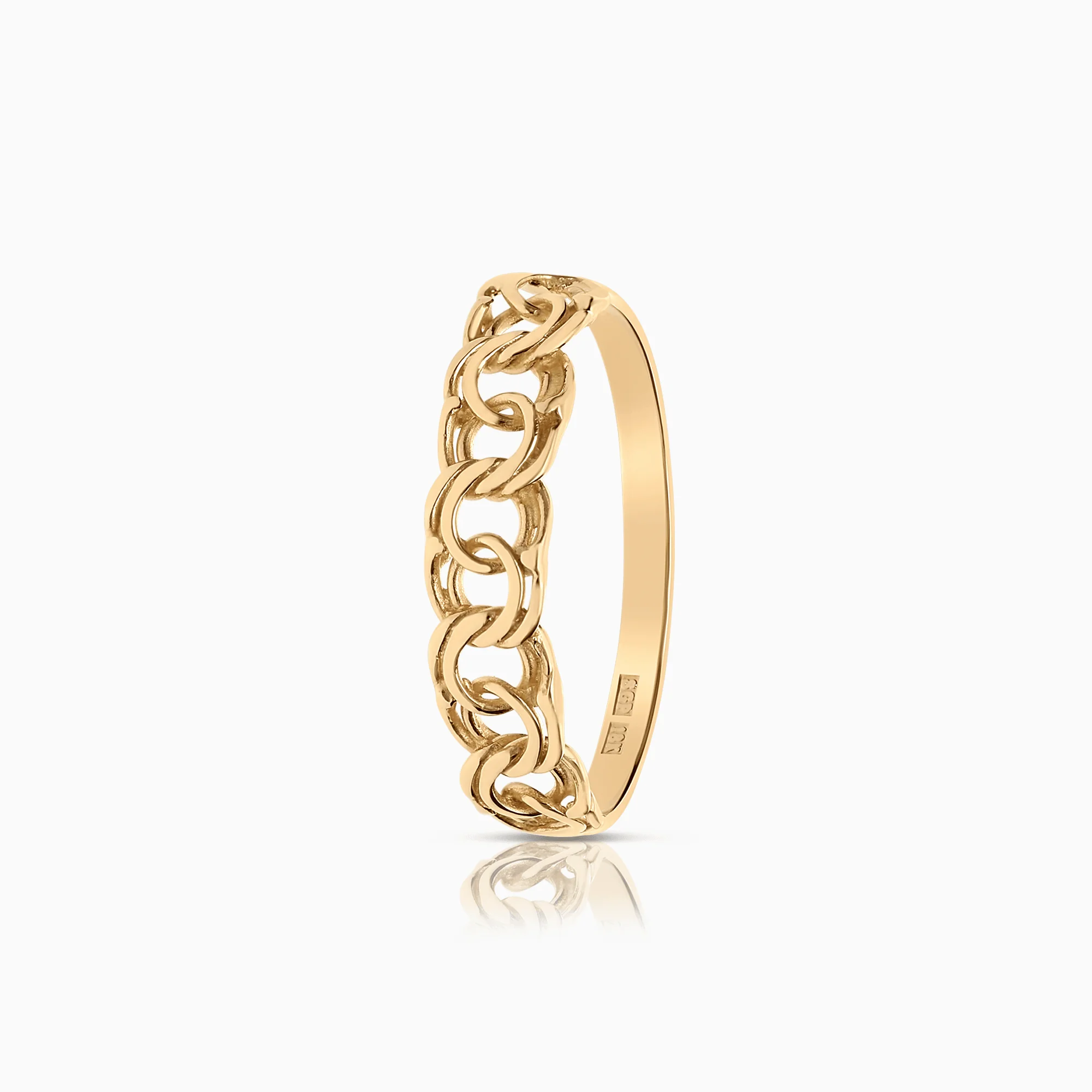 Bismarck ring 0.90g 18K gold