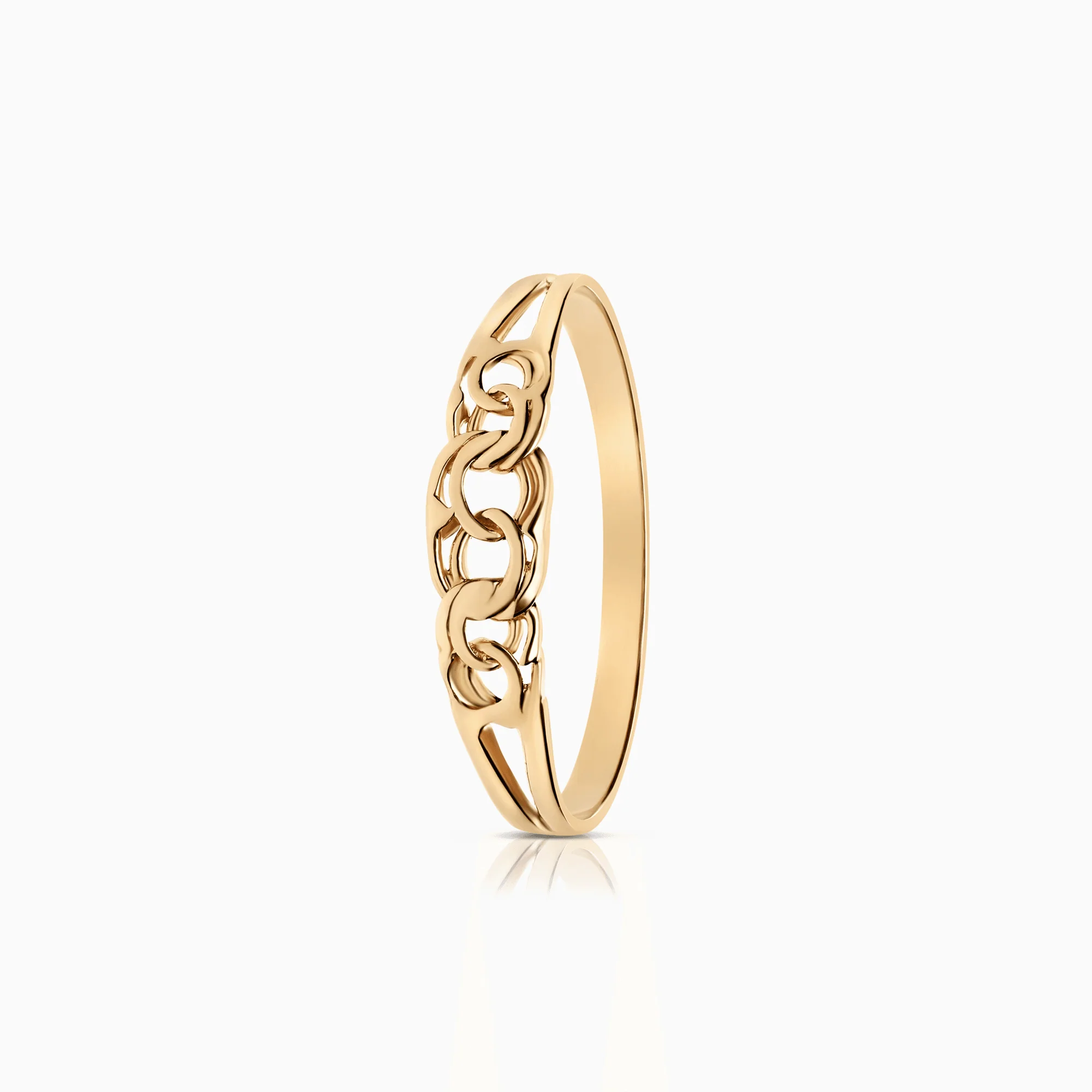 Bismarck ring 0.91g 18K gold