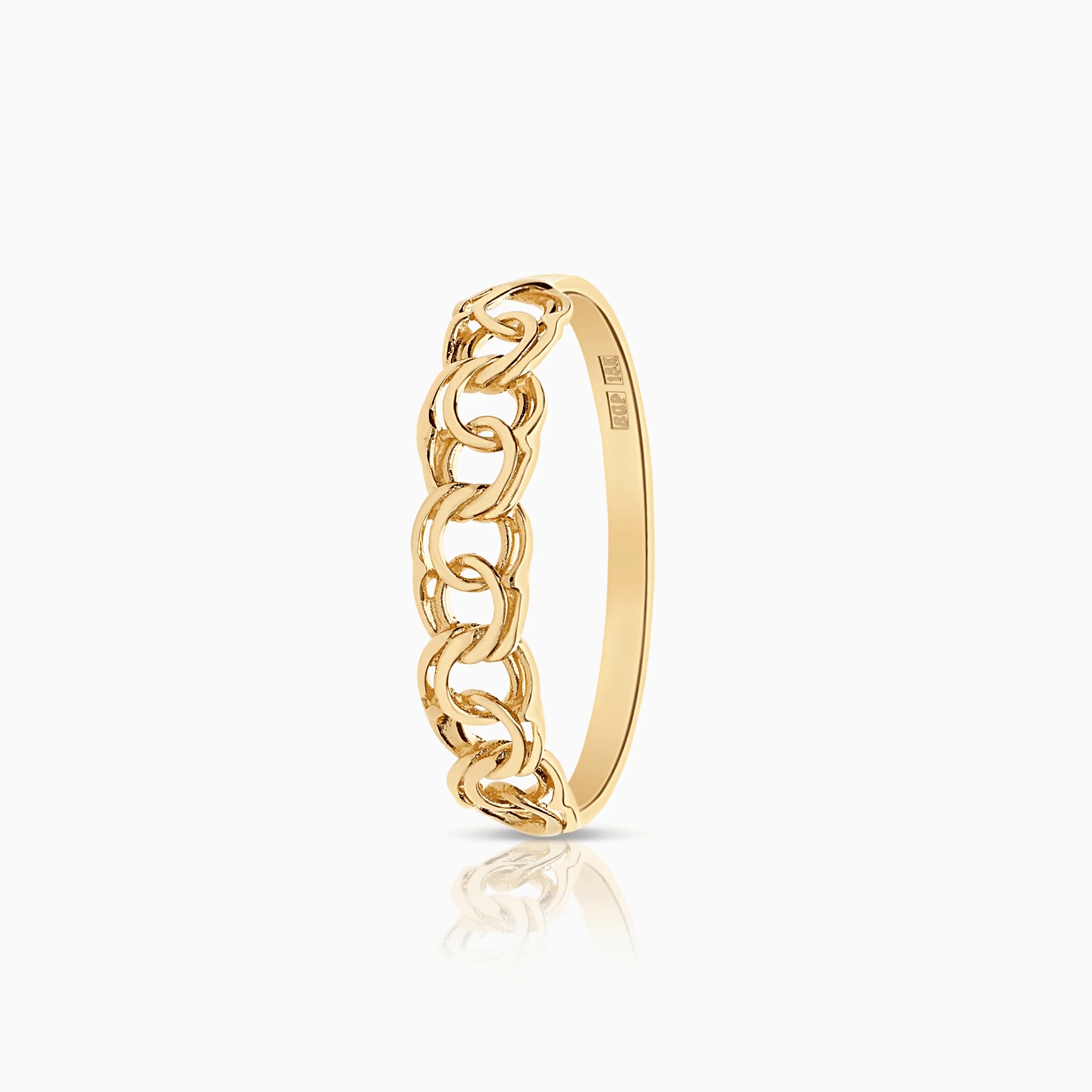 Bismarck ring 0.92g 18K gold