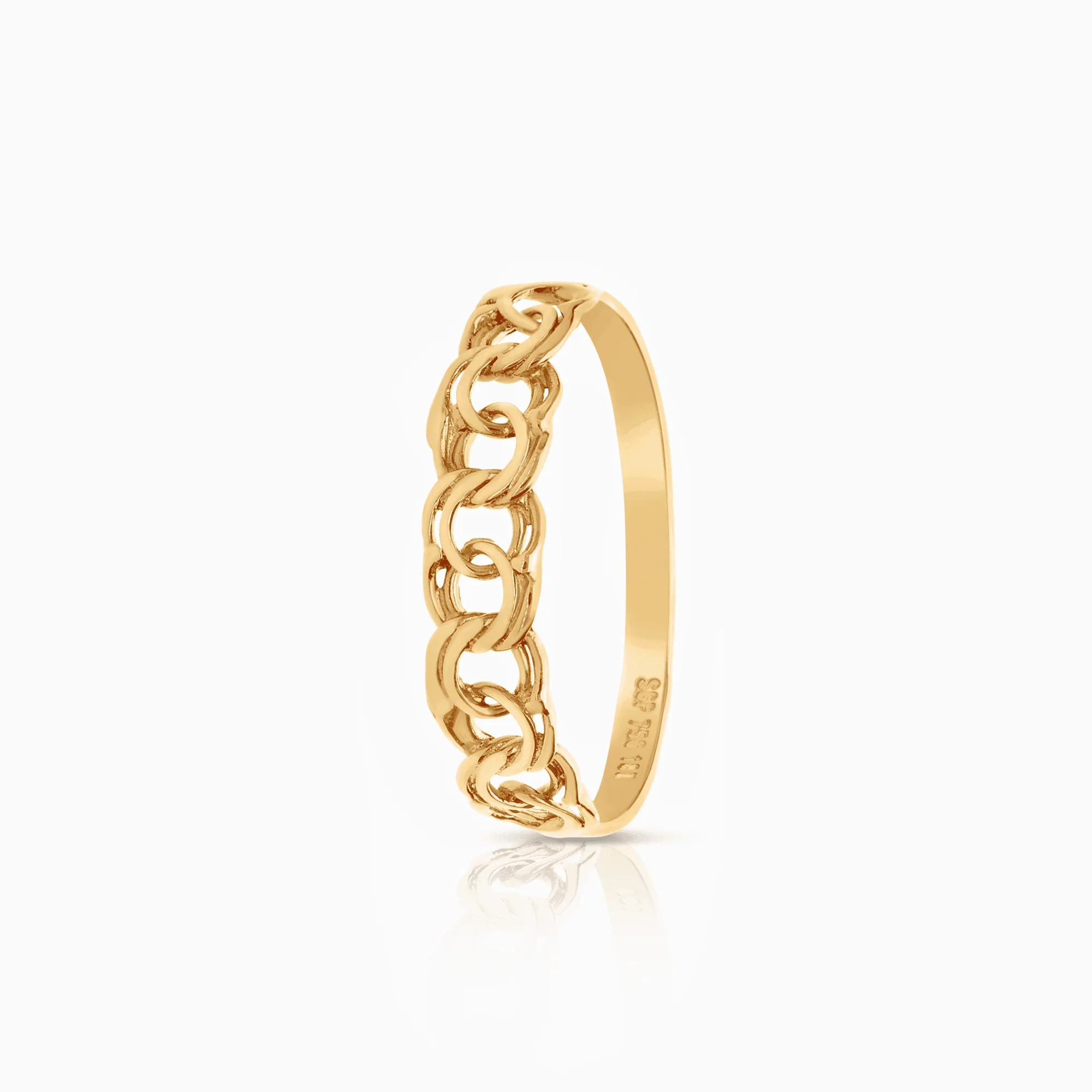 Bismarck ring 0.95g 18K gold