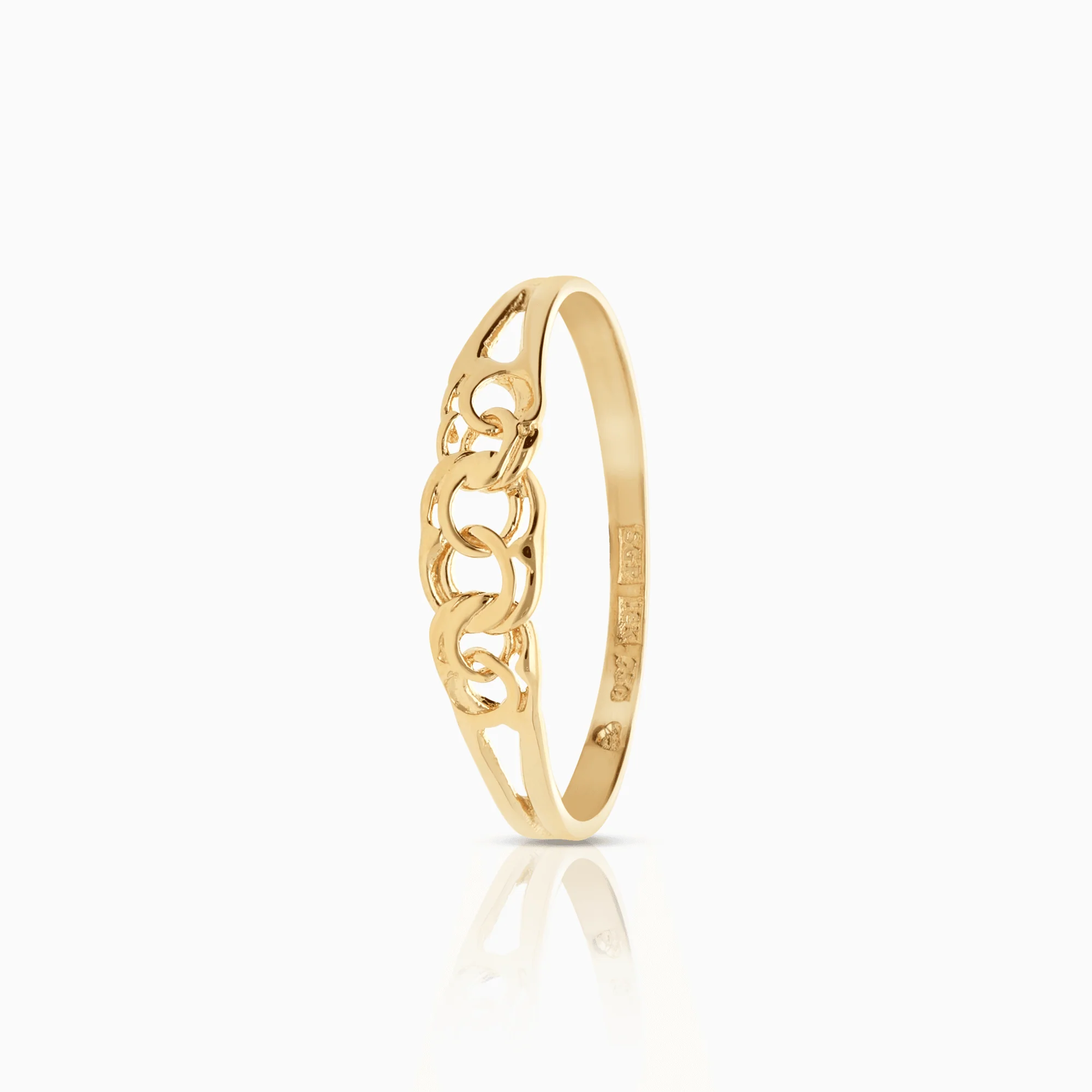 Bismarck Ring 0.98g 18K Gold