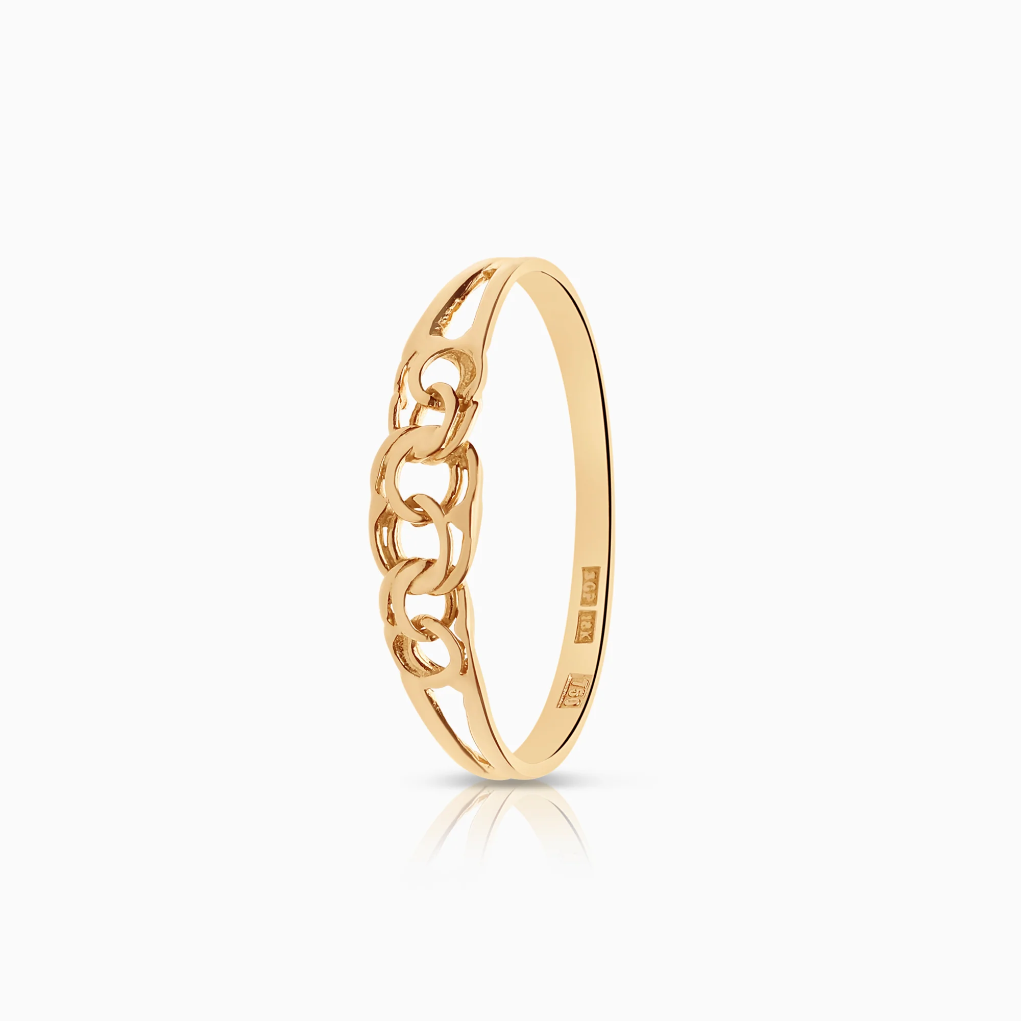 Bismarck Ring 1.00g 18K Gold