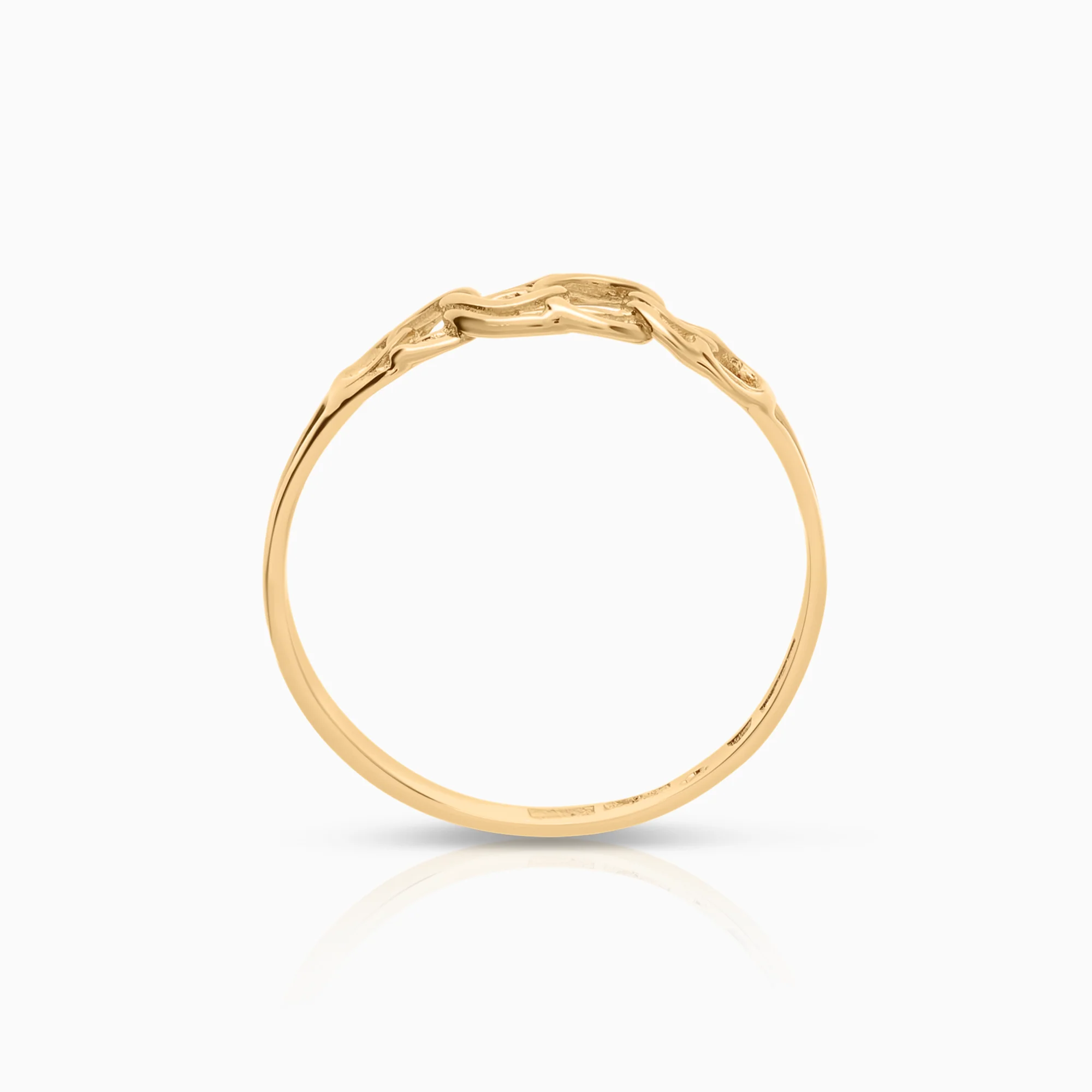 Bismarck ring 1.10g 18K gold - Image 2