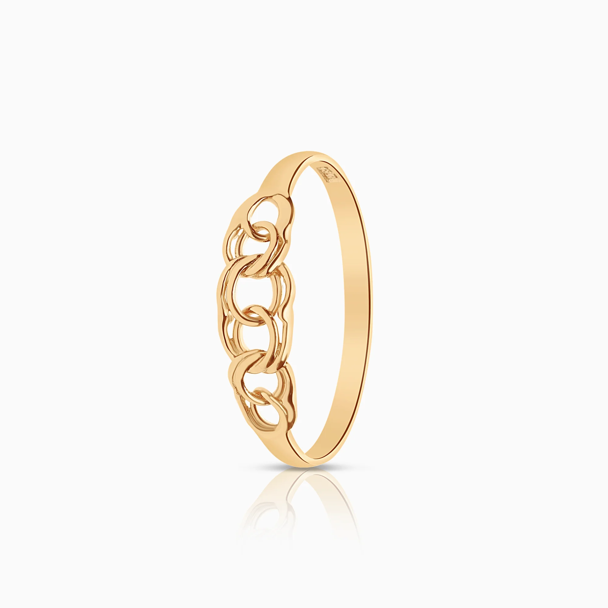 Bismarck ring 1.10g 18K gold
