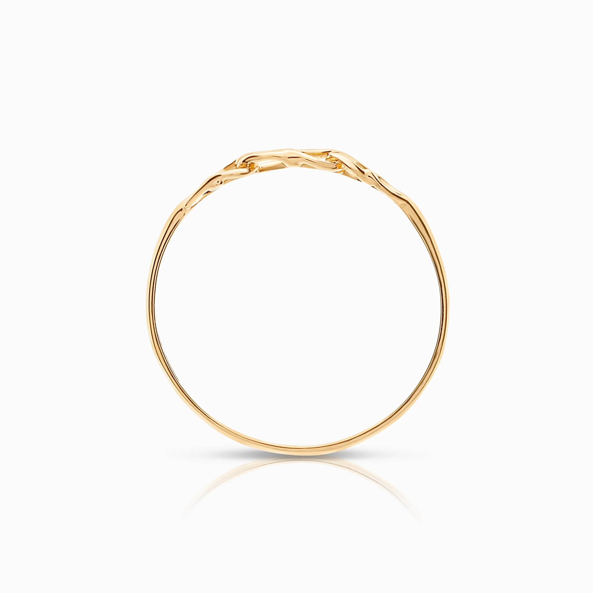 Bismarck ring 1.10g 18K gold - Image 2