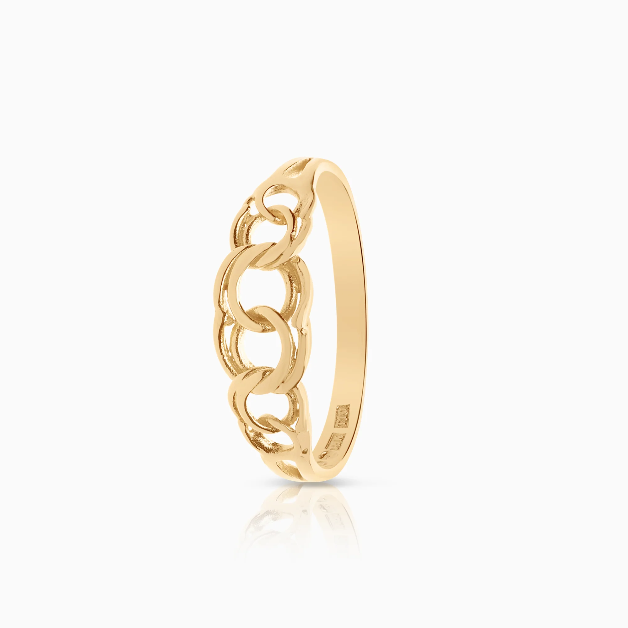 Bismarck ring 1.47g 18K gold