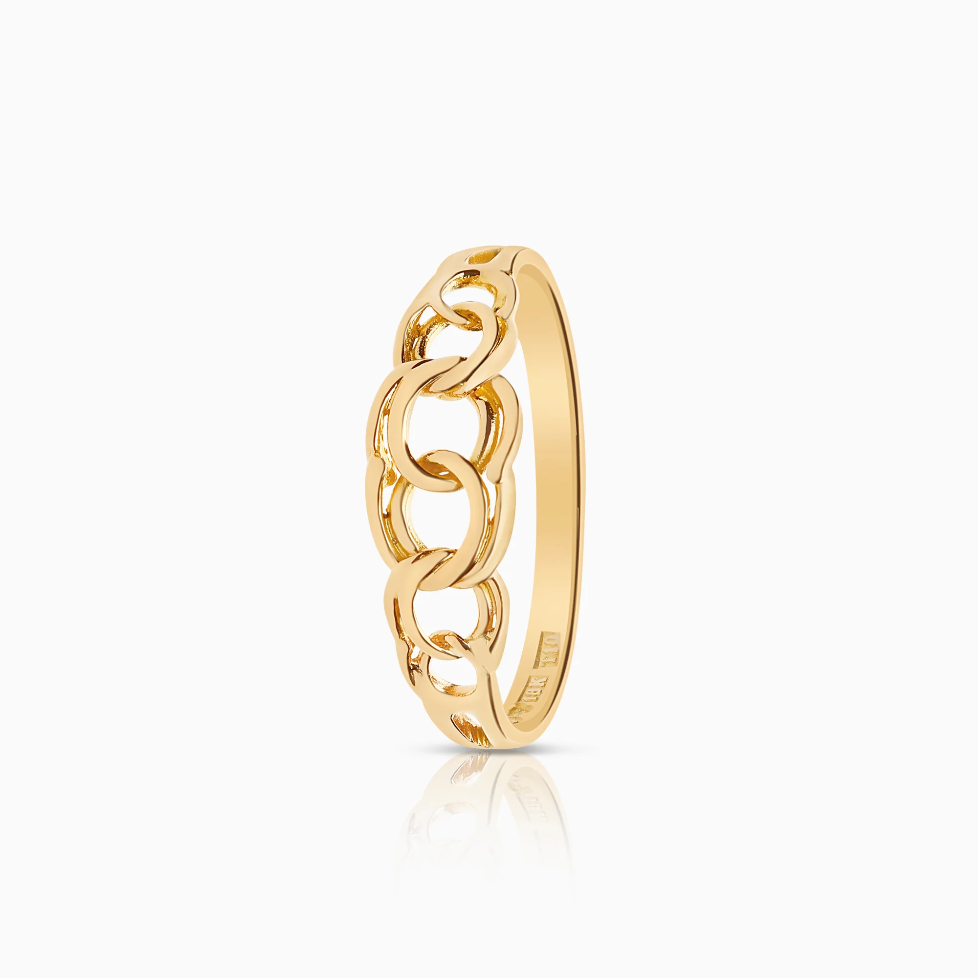 Bismarck ring 1.51g 18K gold