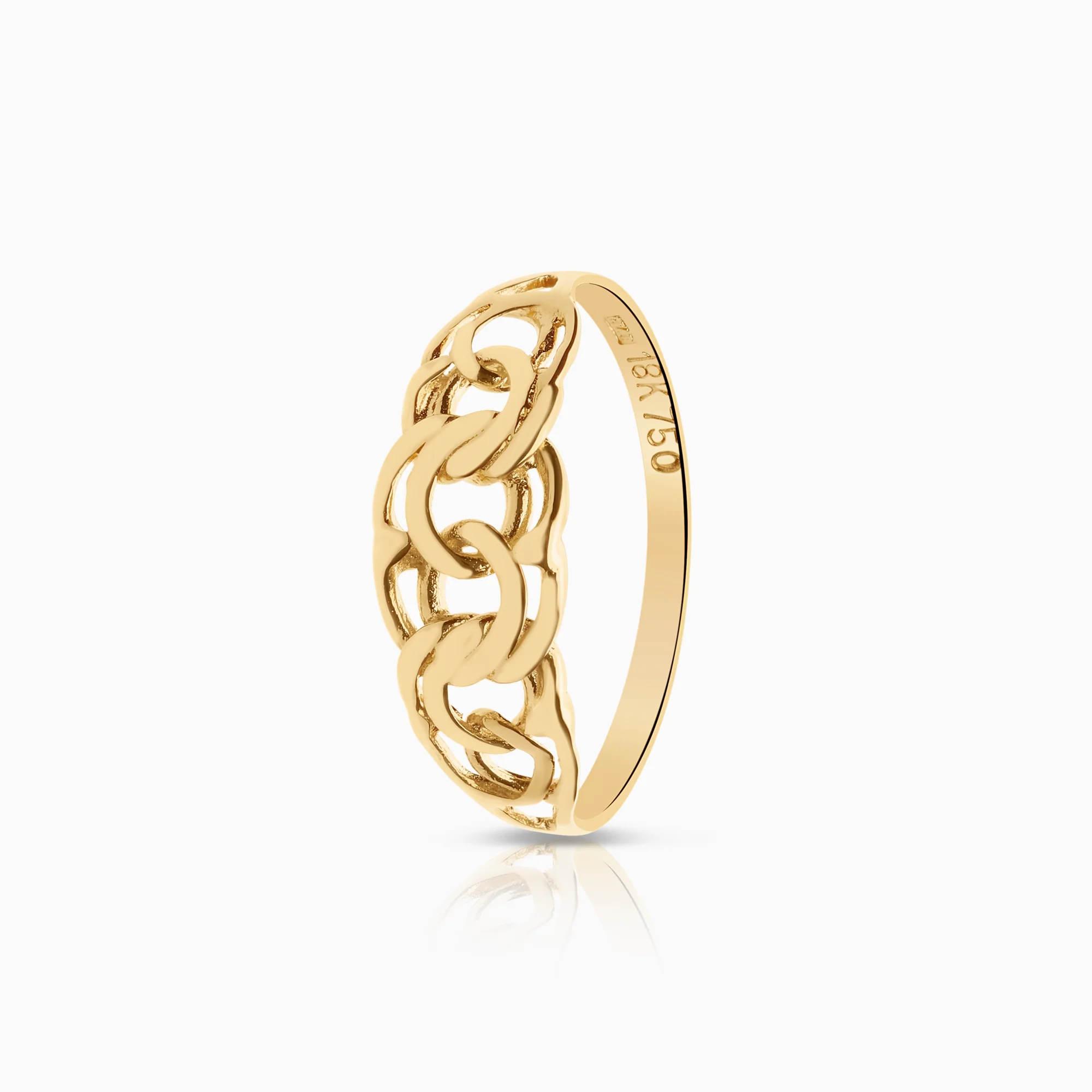 Bismarck ring 1.64g 18K gold