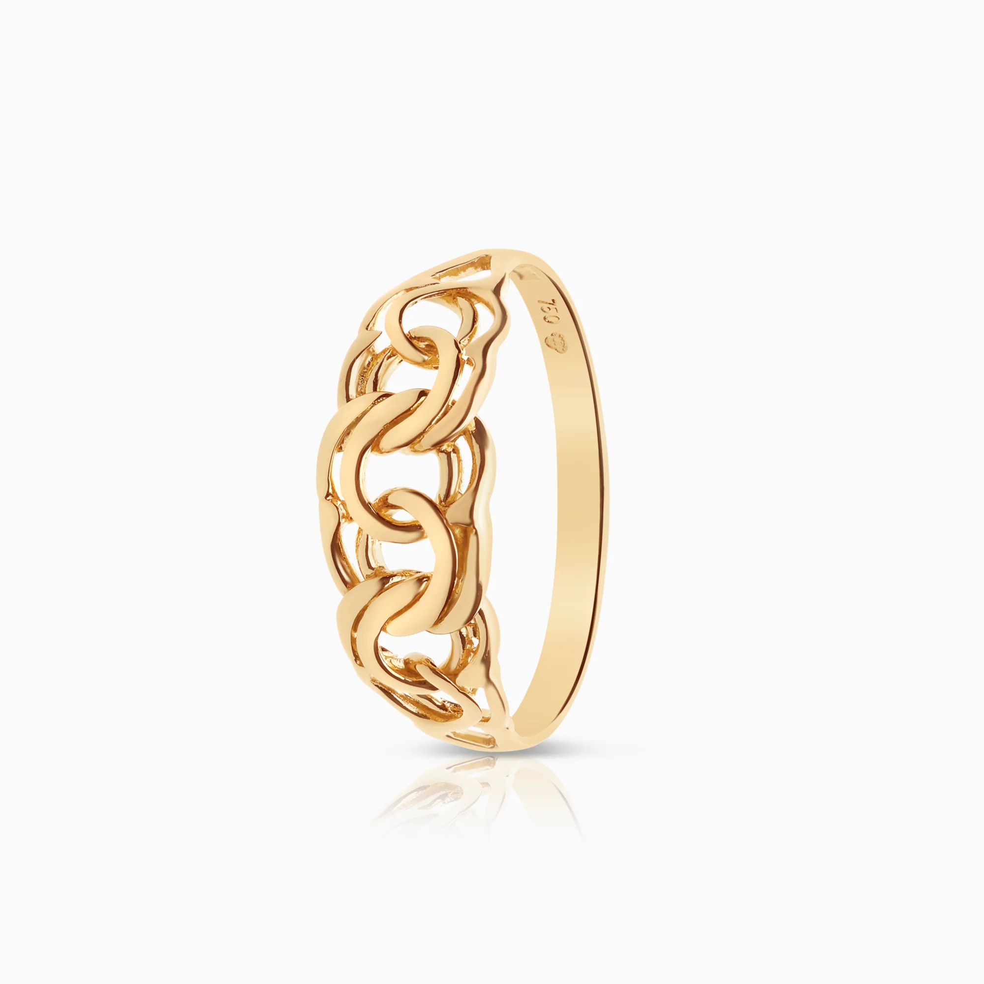 Bismarck ring 1.76g 18K gold