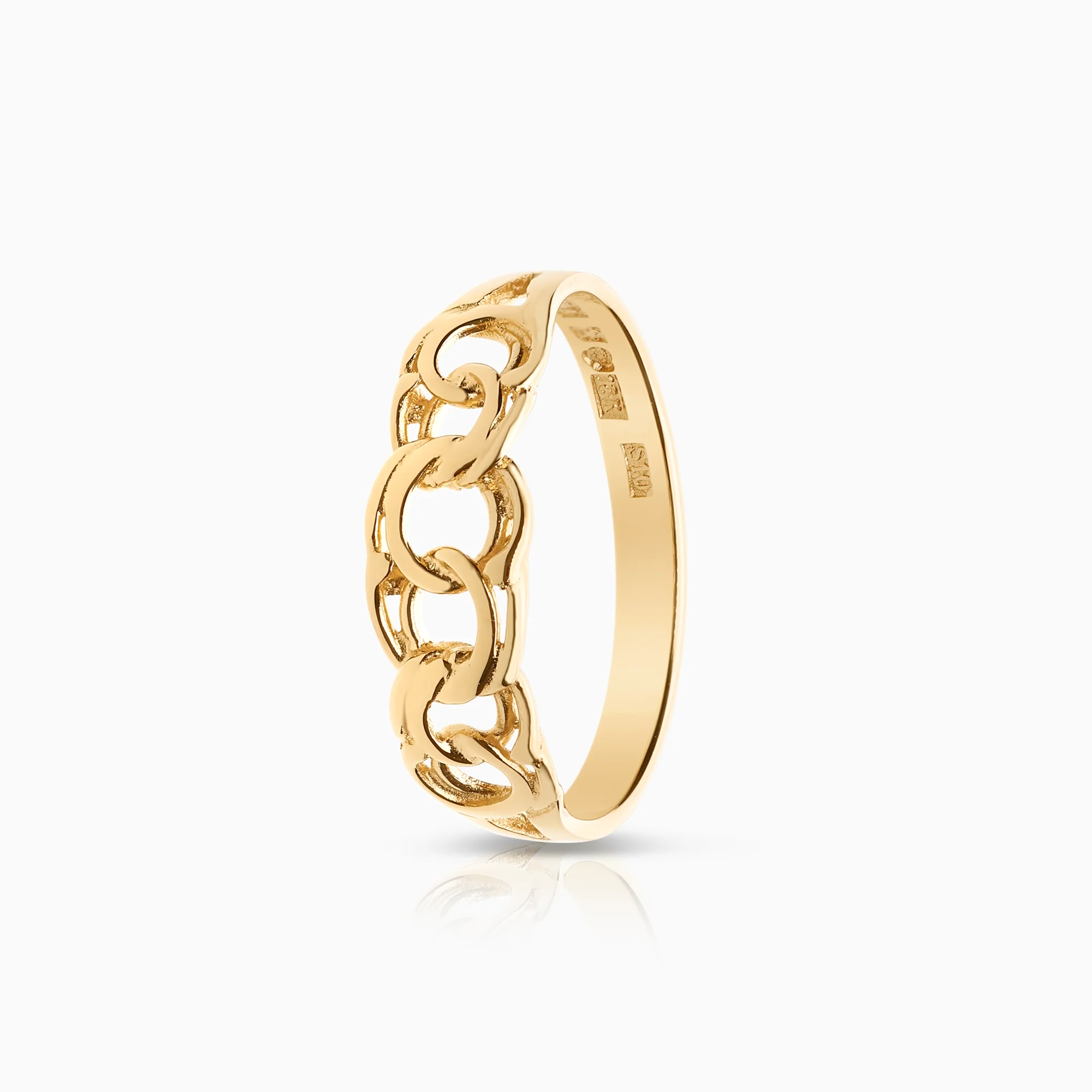 Bismarck ring 1.86g 18K gold