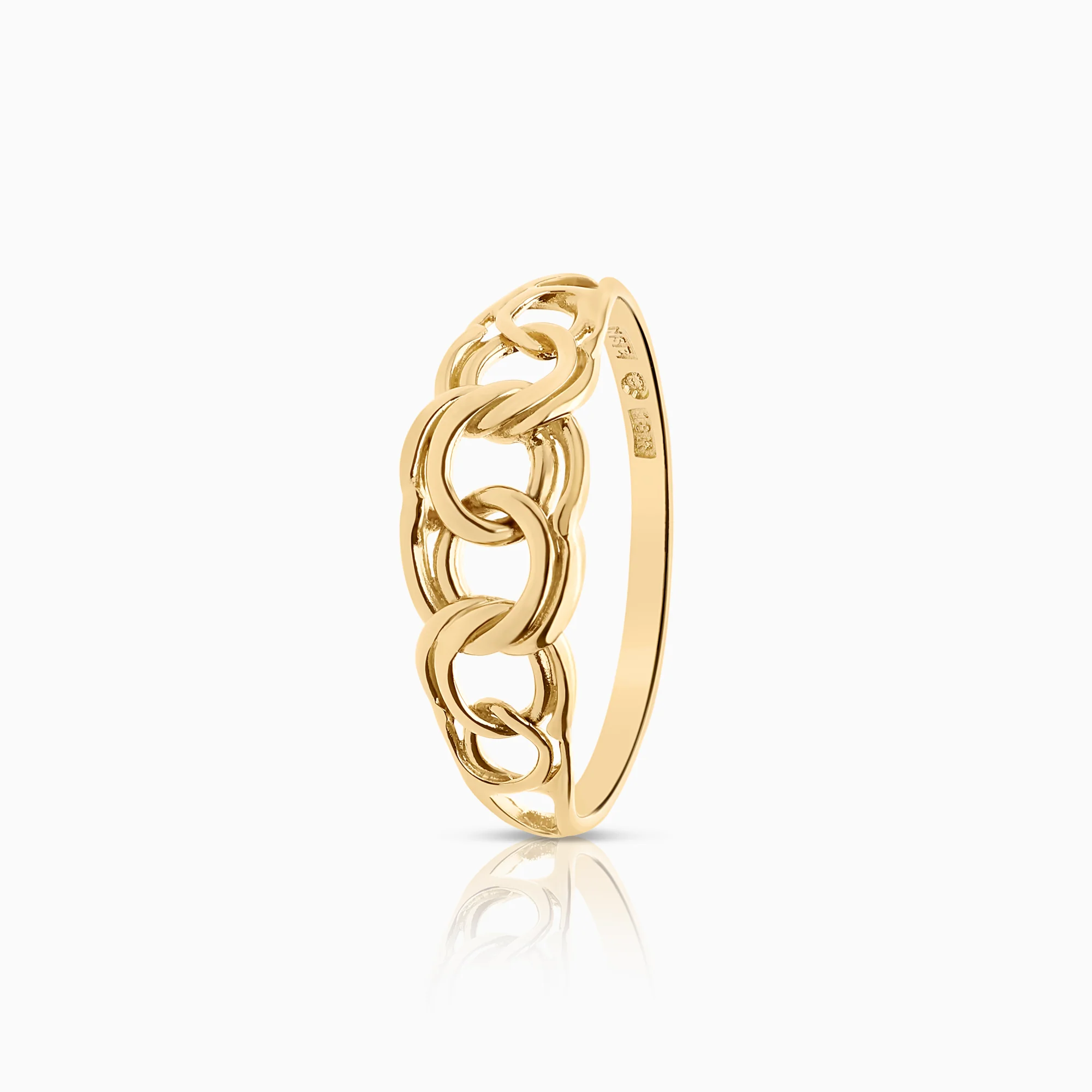 Bismarck ring 1.91g 18K gold