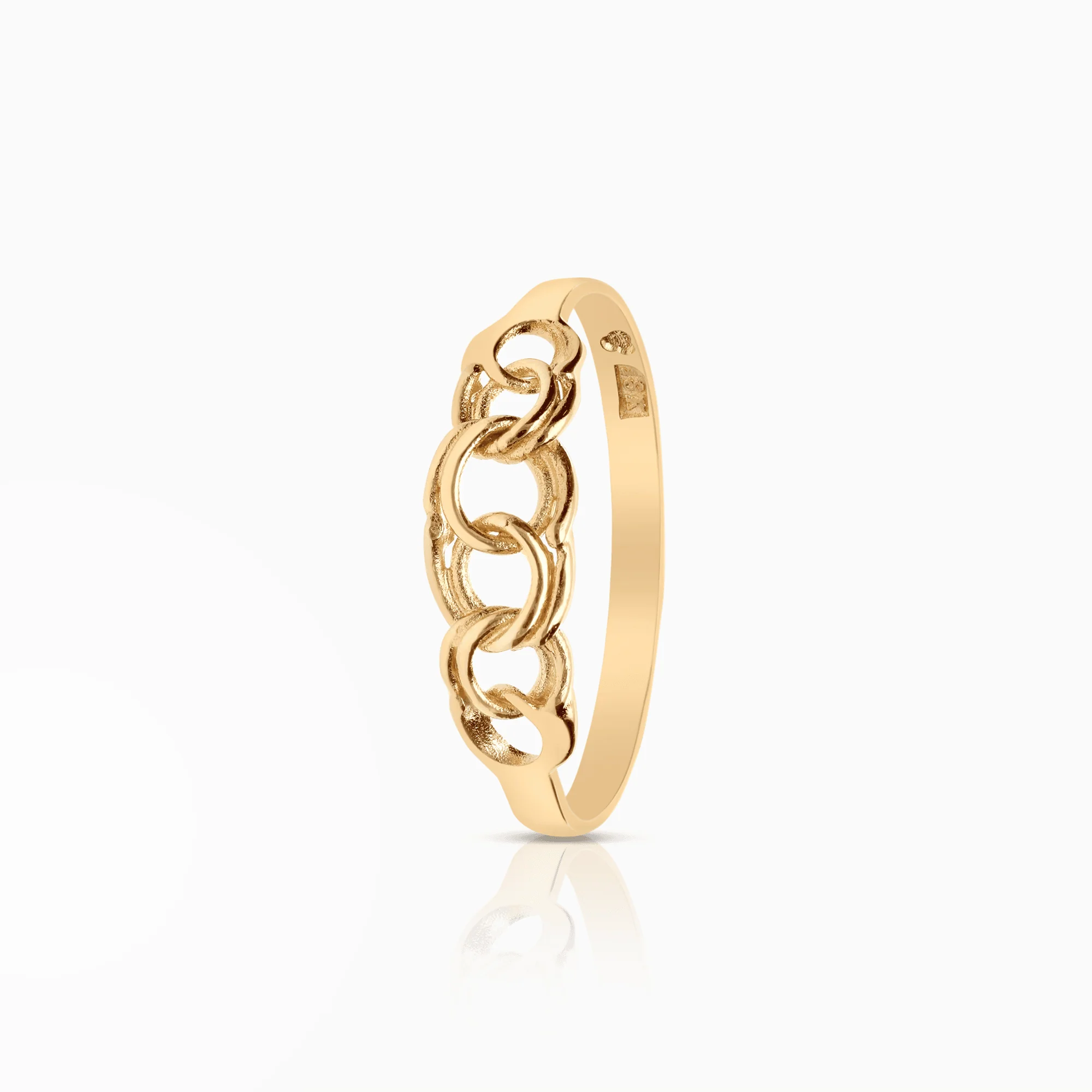Bismarck ring 1.04g 18K gold