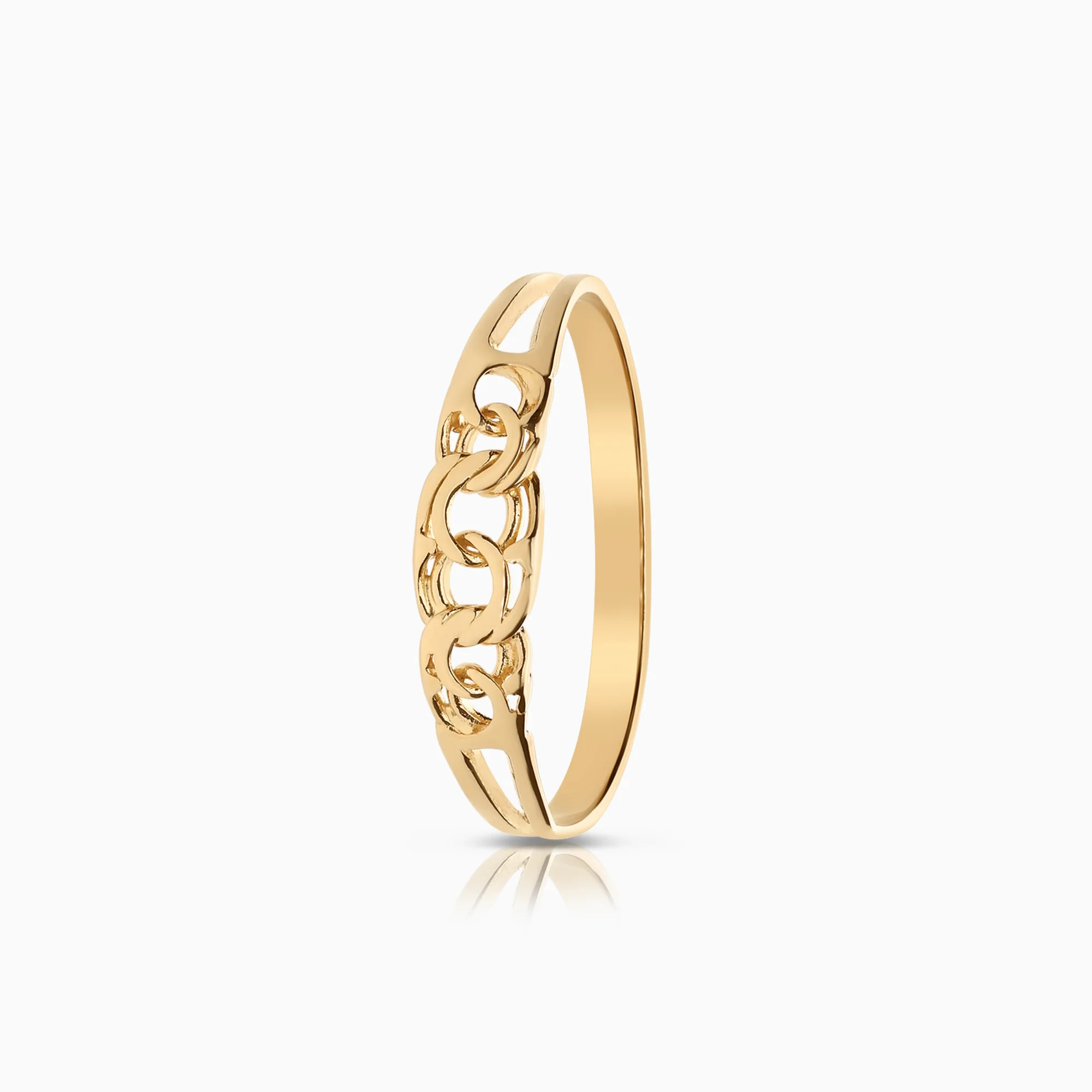 Bismarck ring 1.08g 18K gold