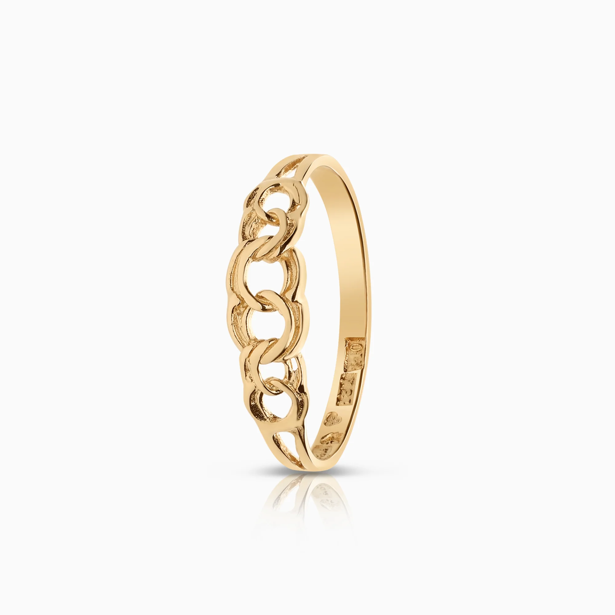Bismarck ring 1.09g 18K gold