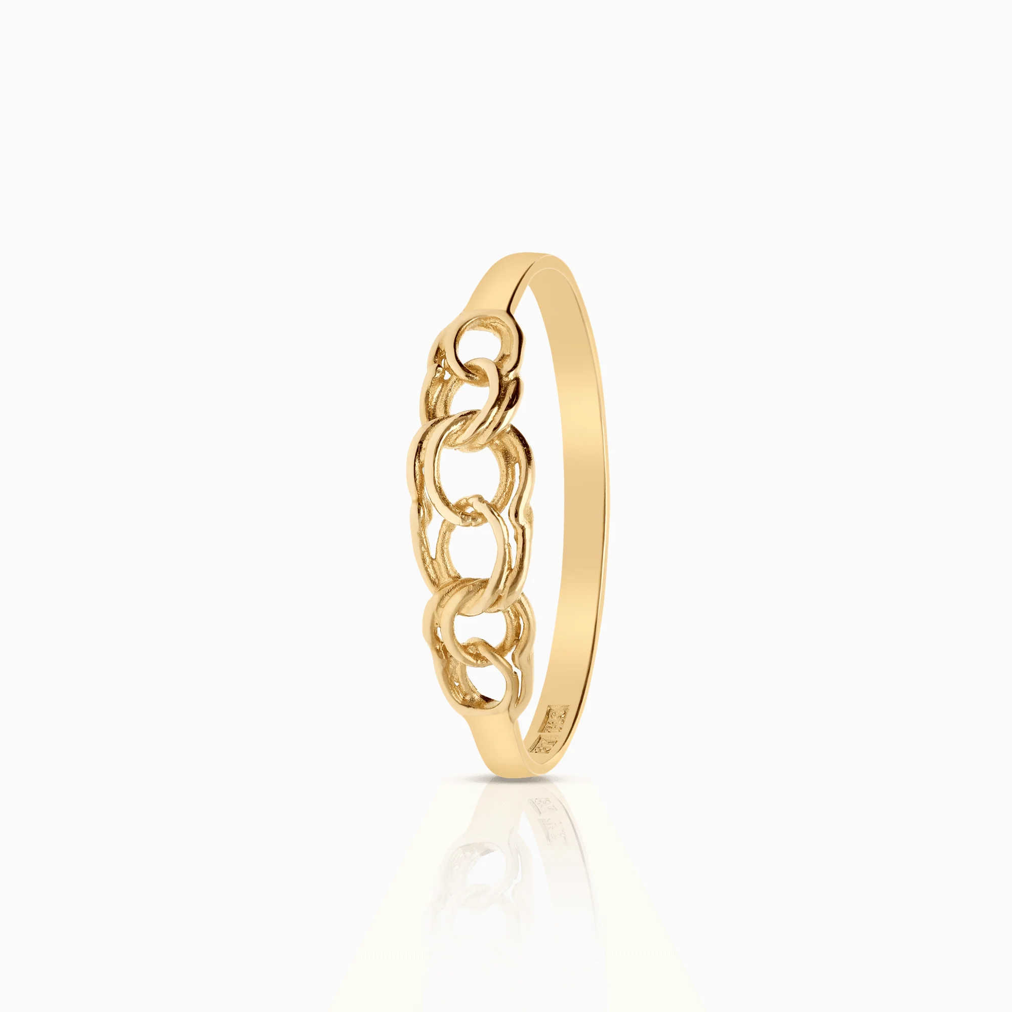 Bismarck ring 1.10g 18K gold