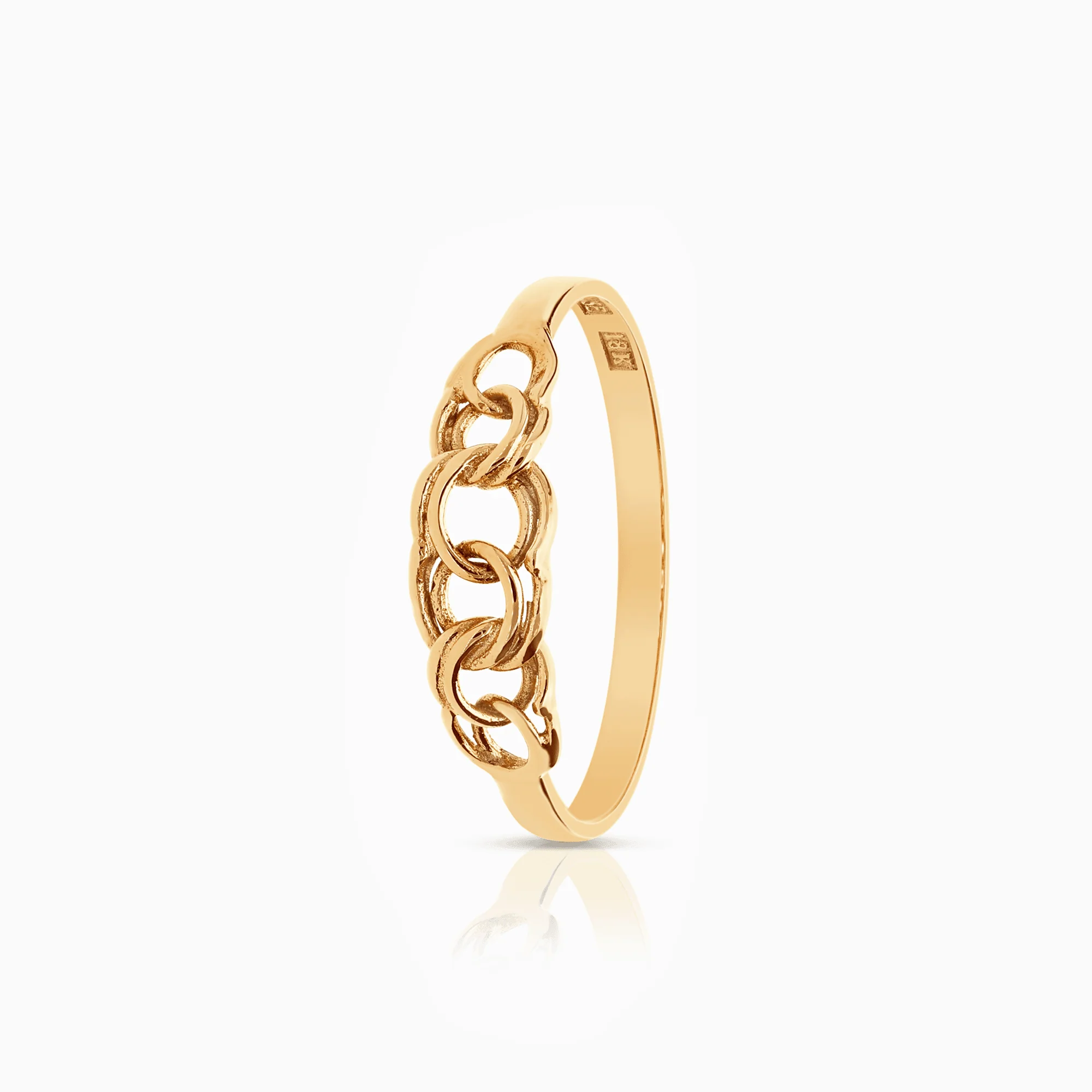 Bismarck ring 1.06g 18K gold