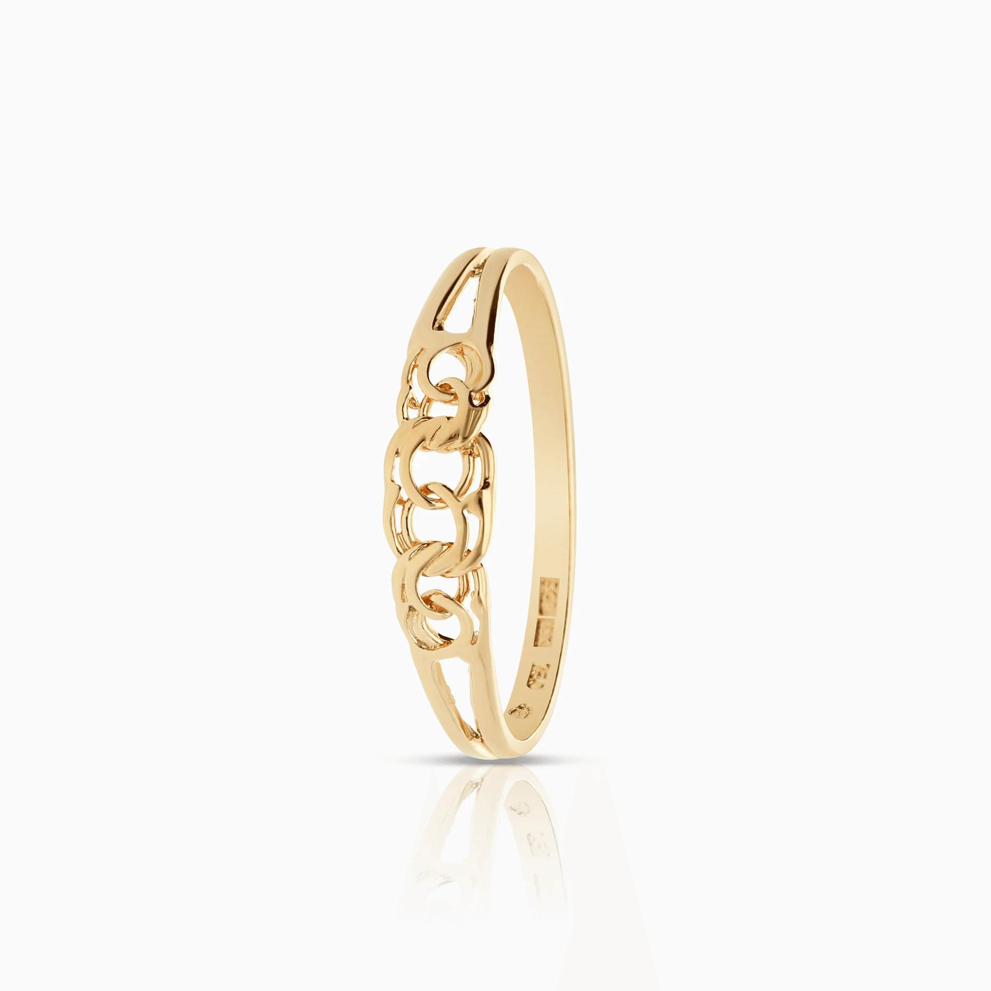 Bismarck ring 1.21g 18K gold