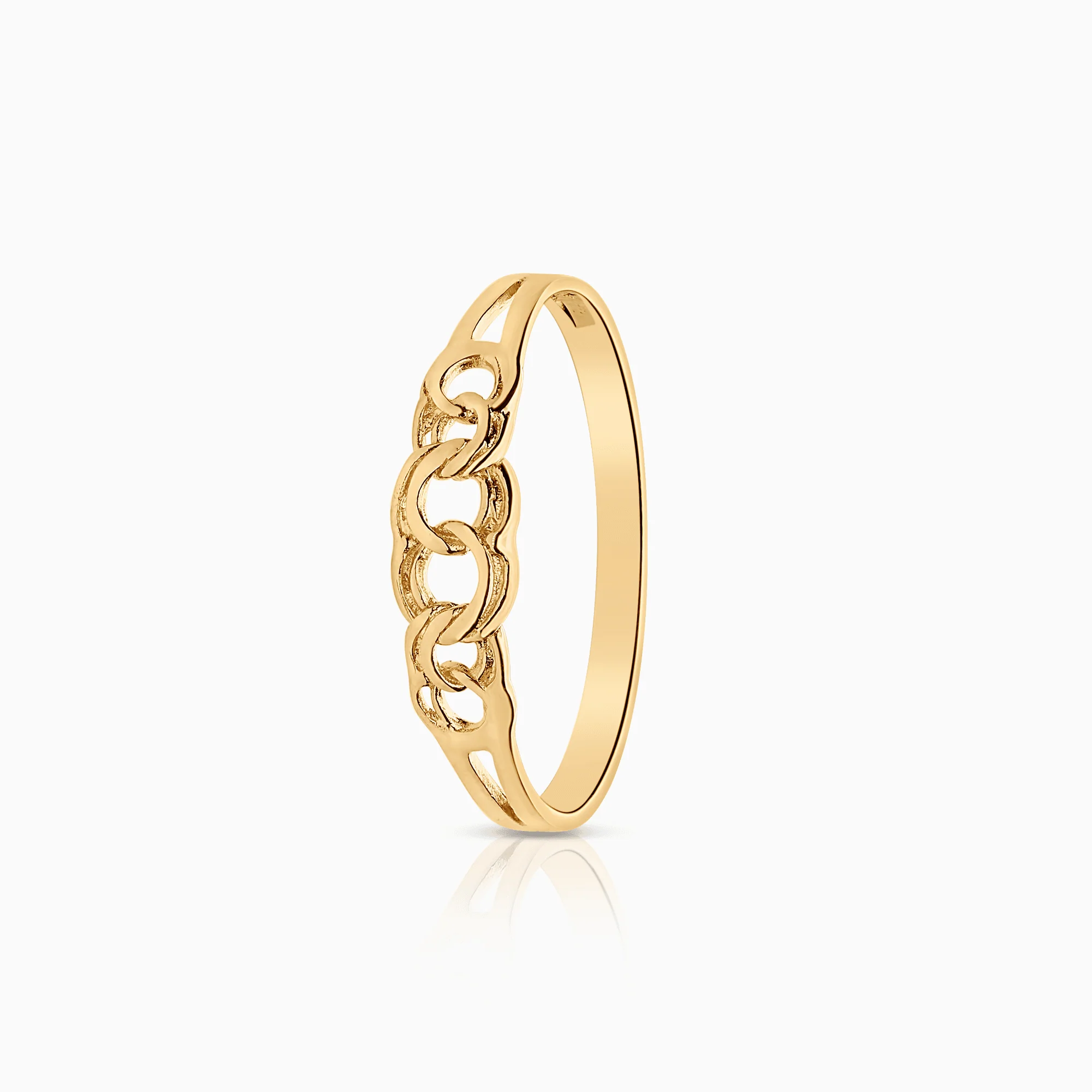 Bismarck ring 1.22g 18K gold
