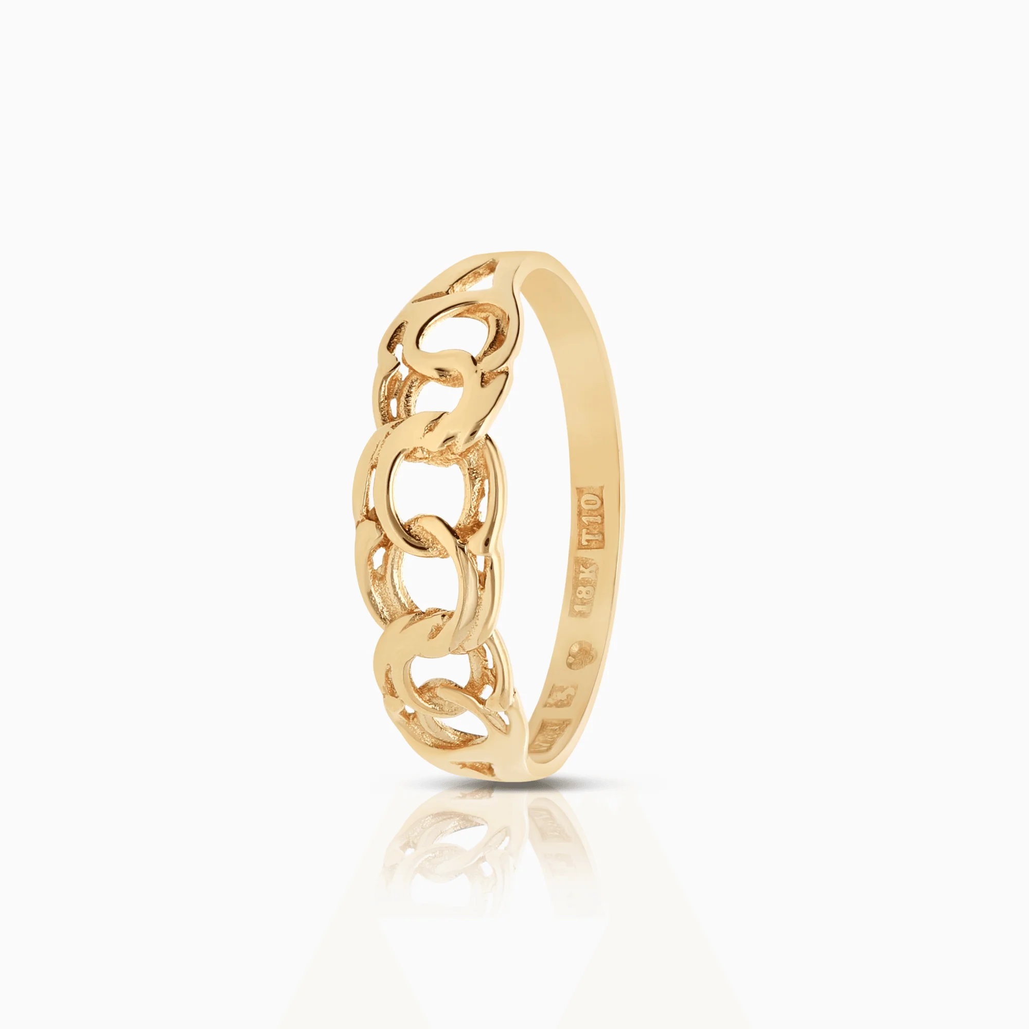 Bismarck ring 1.27g 18K gold