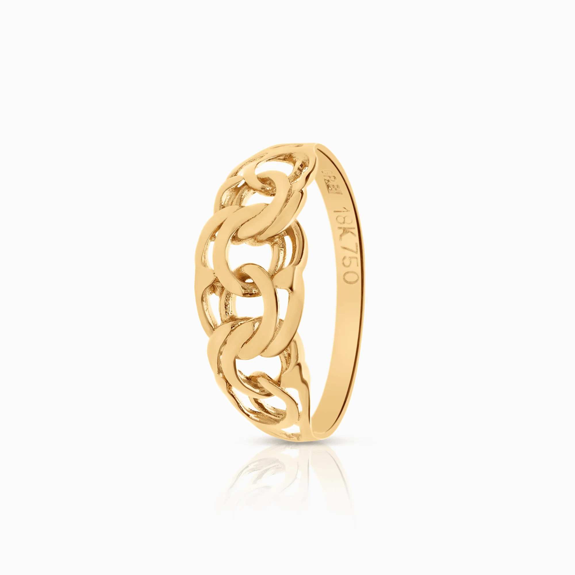 Bismarck Ring 1.70g 18K Gold