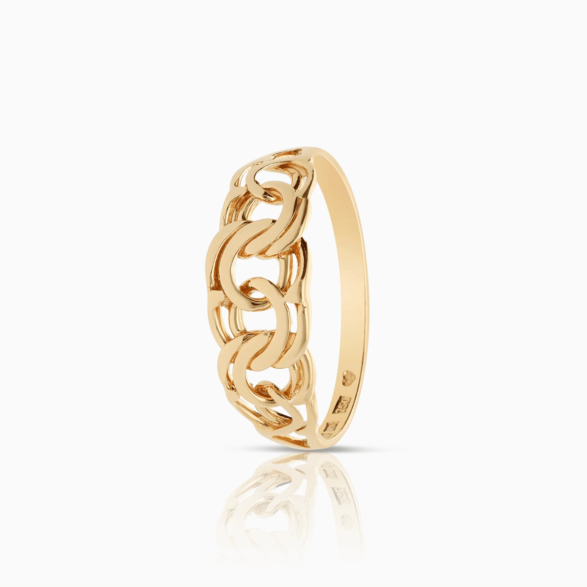 Bismarck Ring 1.82g 18K Gold