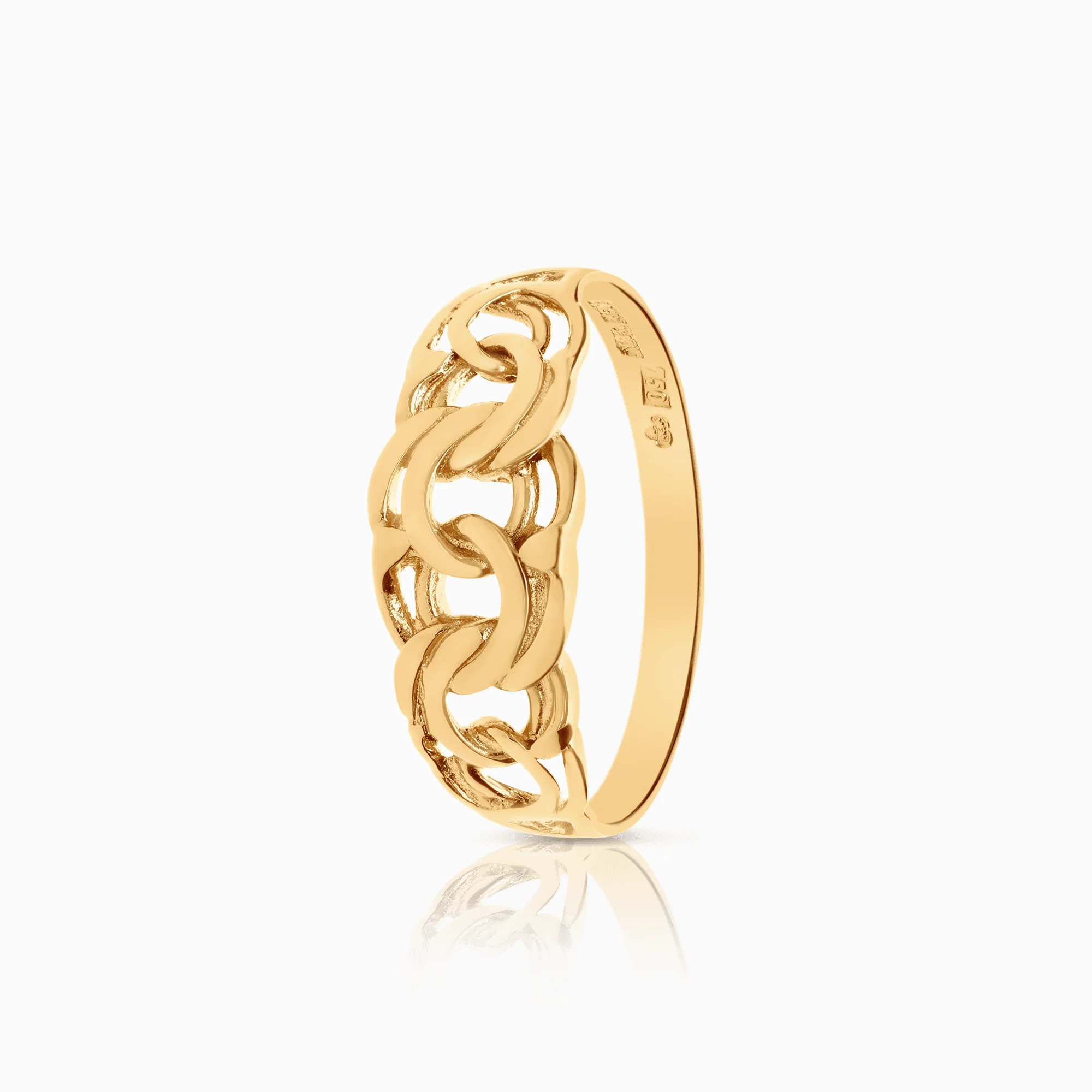Bismarck ring 1.83g 18K gold