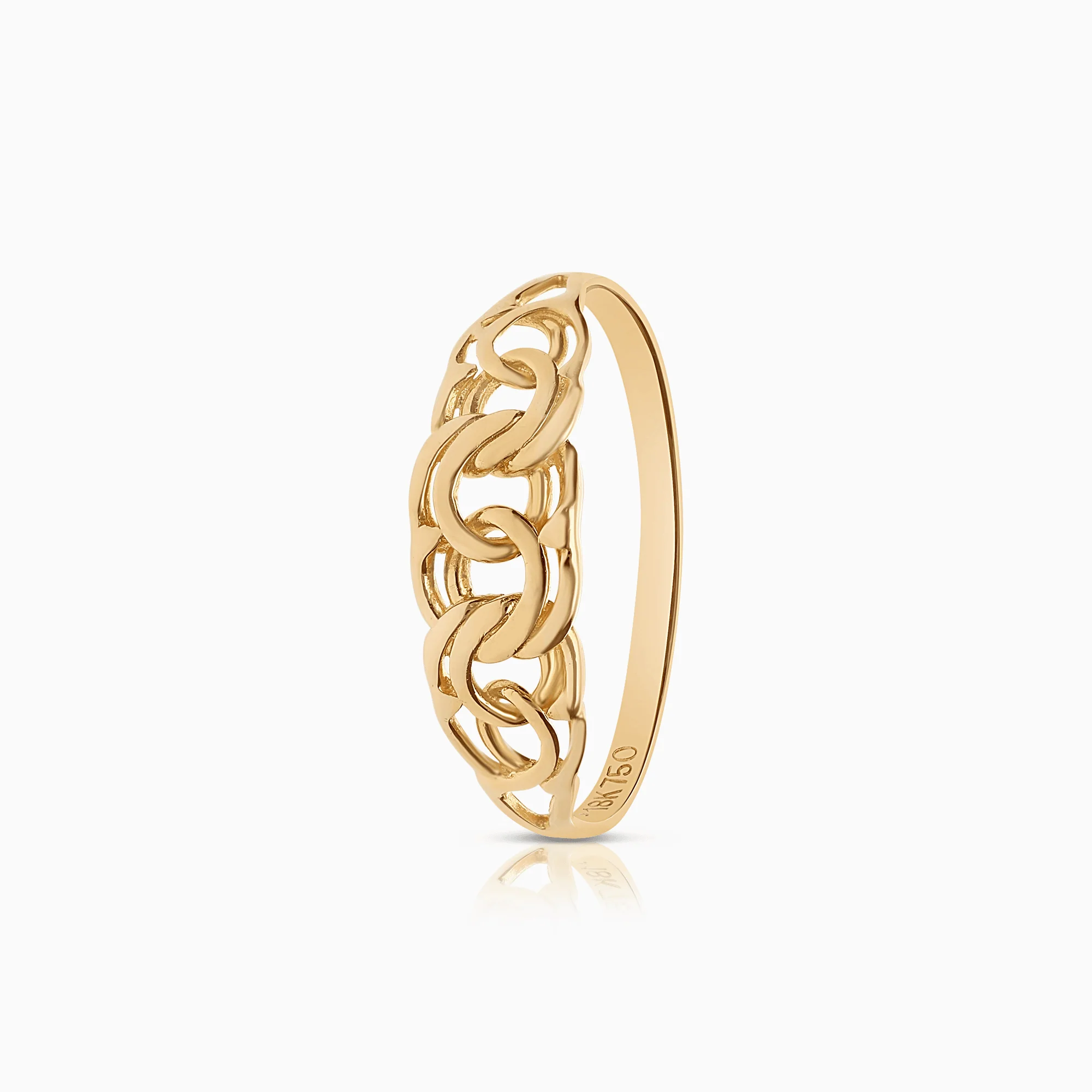 Bismarck ring 1.84g 18K gold