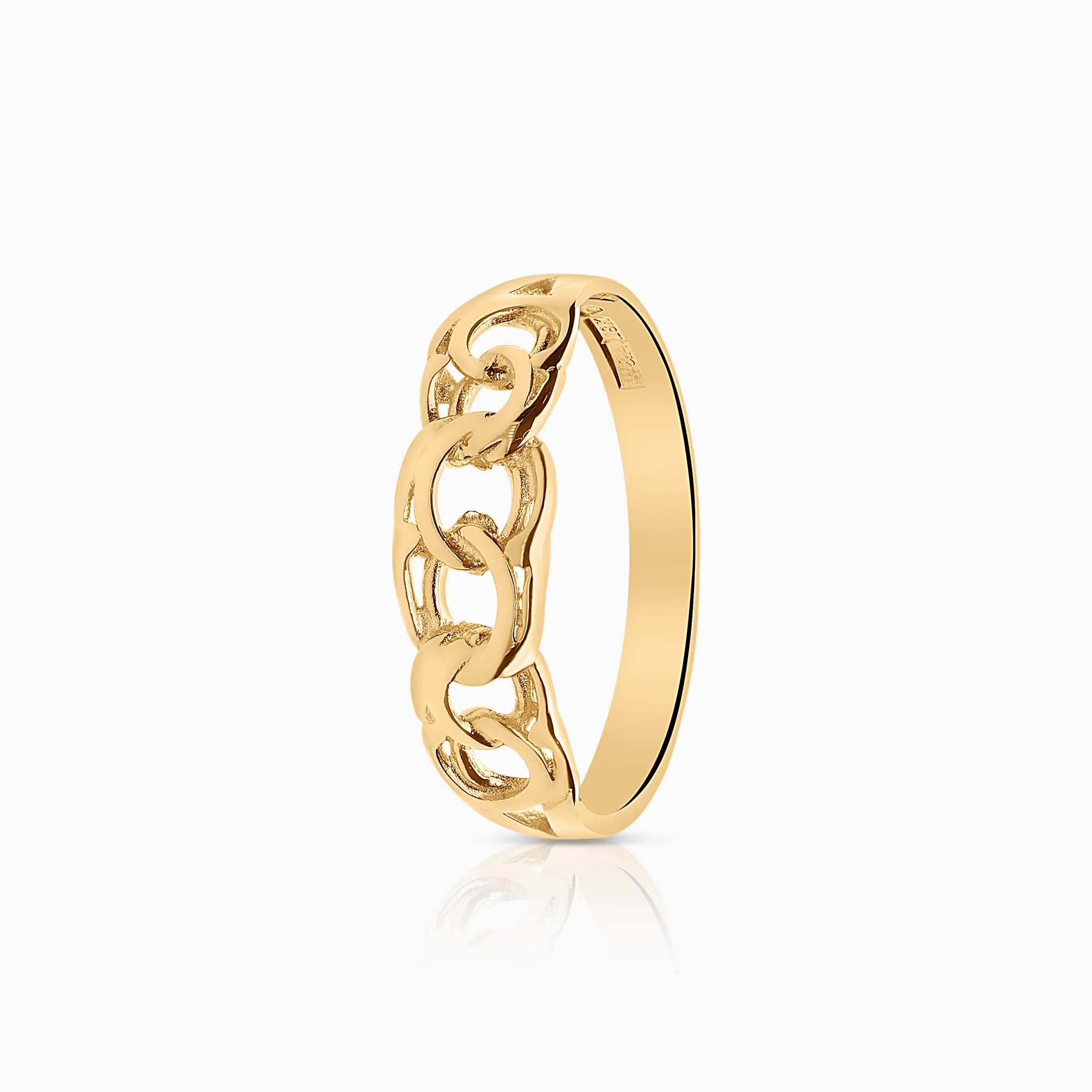 Bismarck ring 1.85g 18K gold