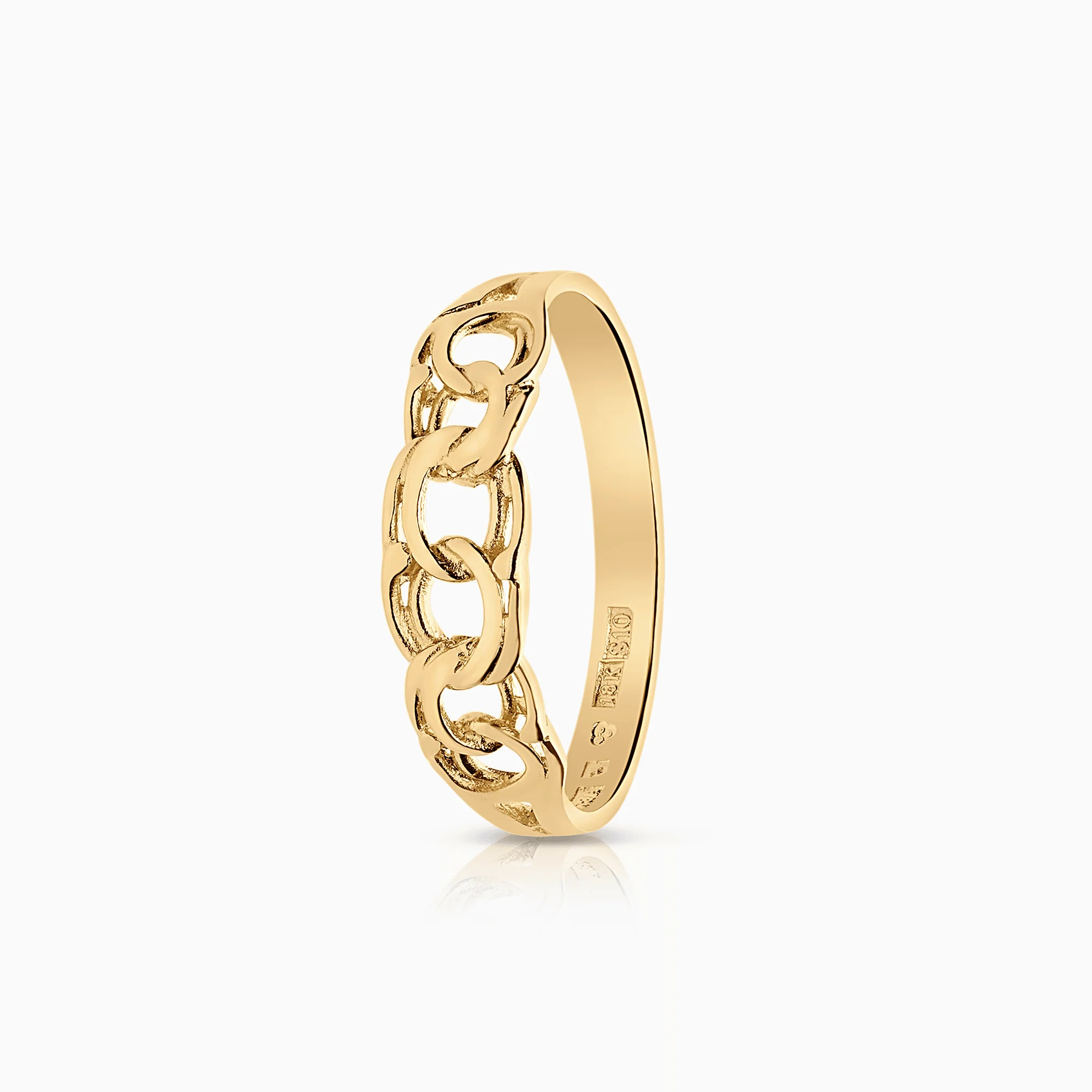Bismarck ring 1.92g 18K gold