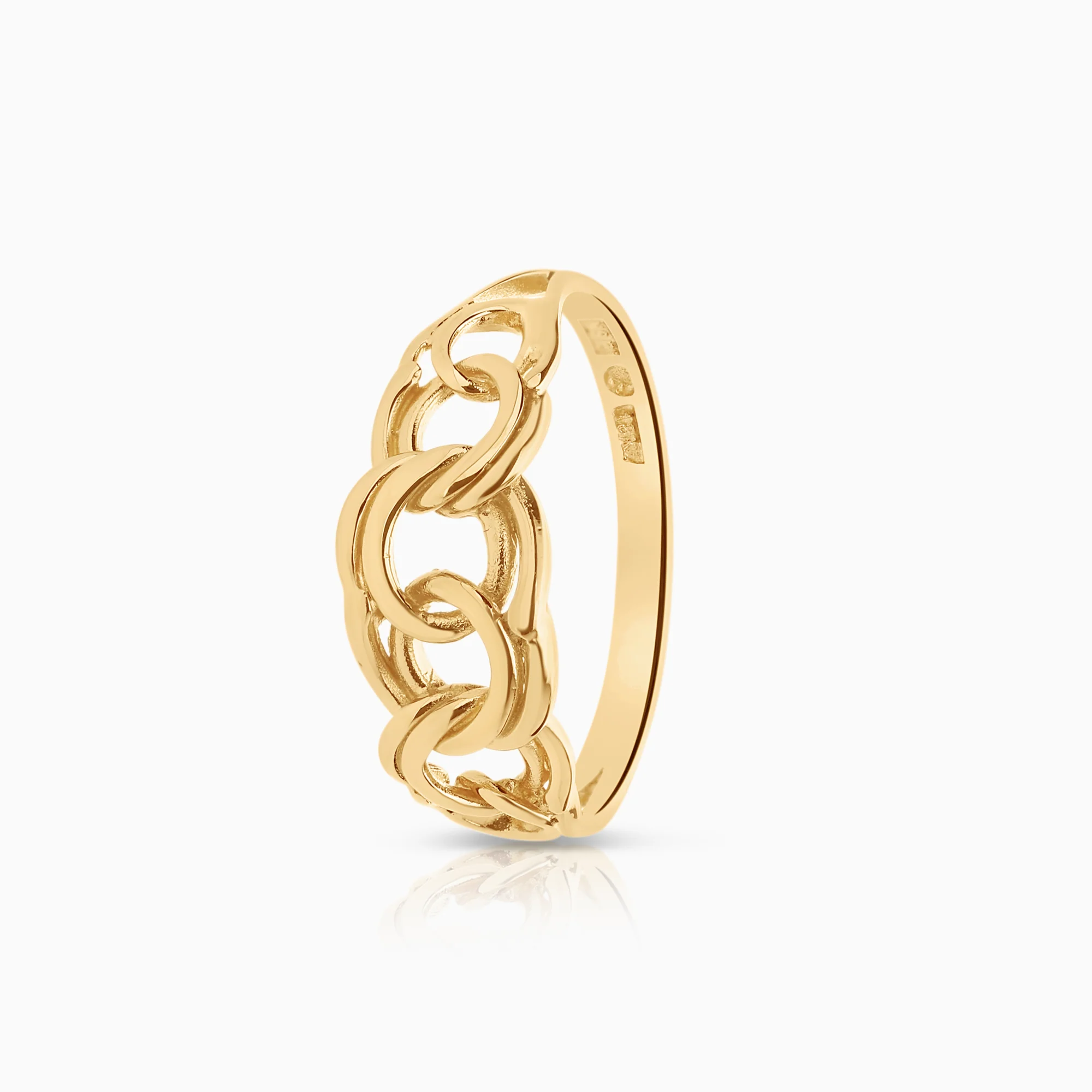 Bismarck ring 2.03g 18K gold