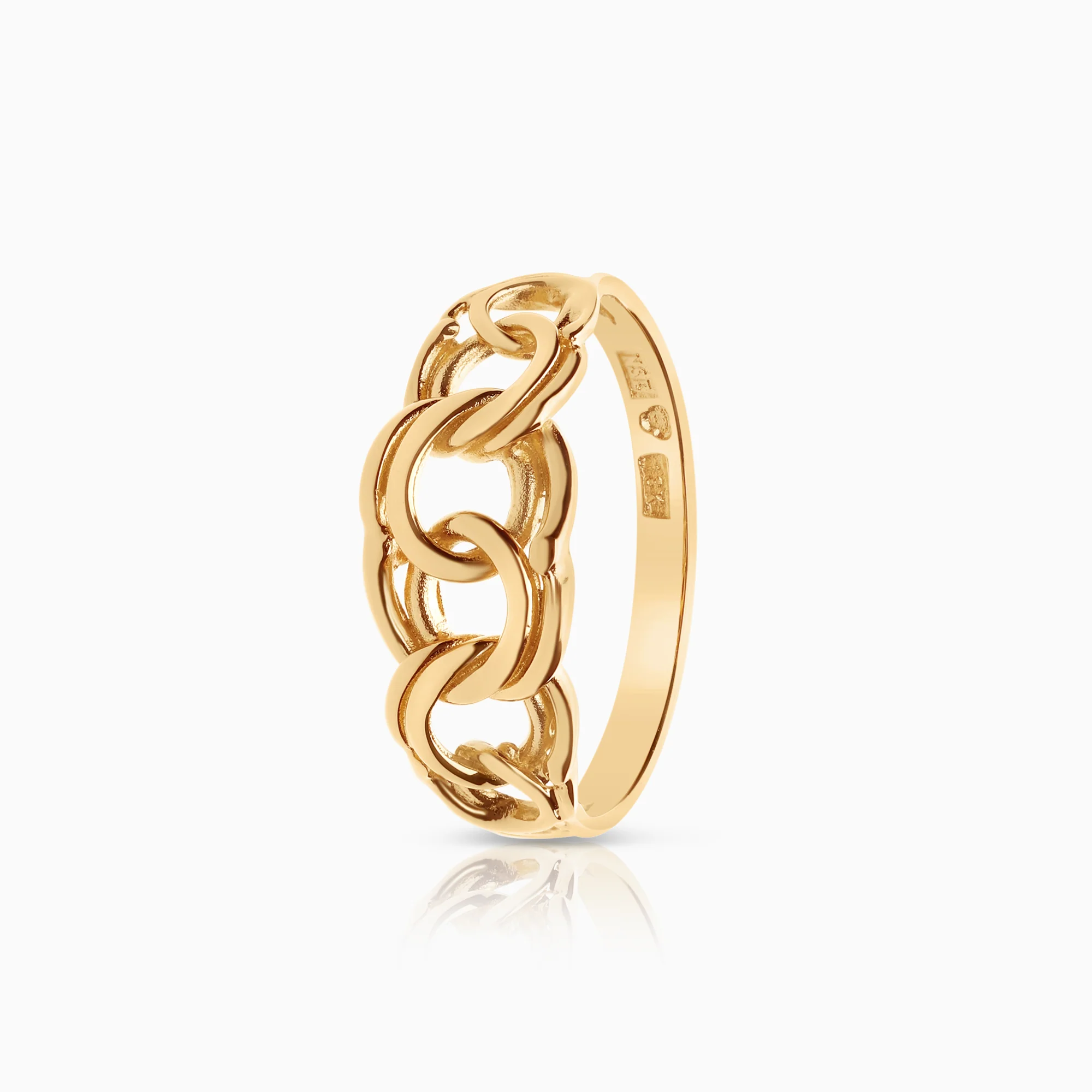 Bismarck ring 2.08 g 18K gold