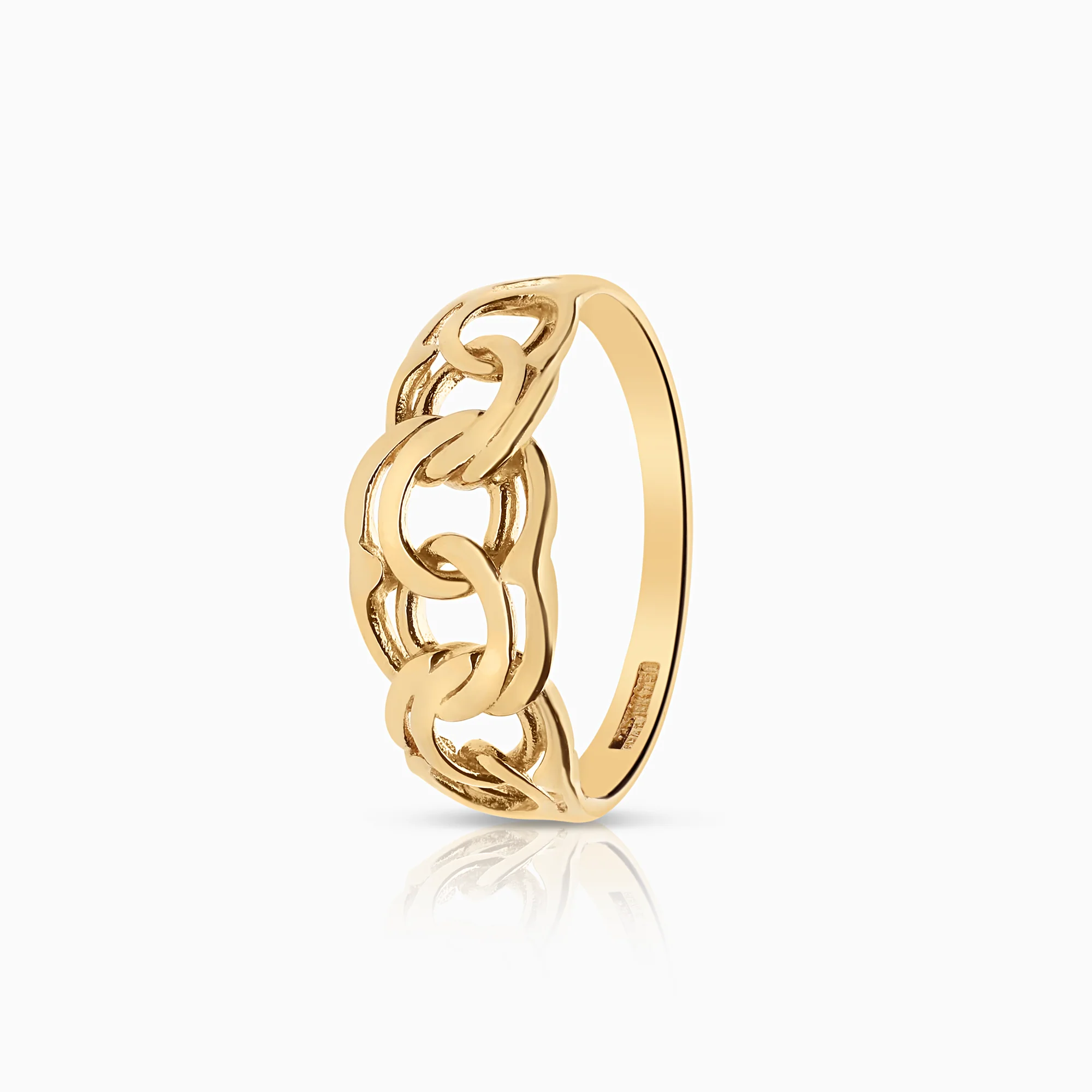 Bismarck ring 2.26g 18K gold