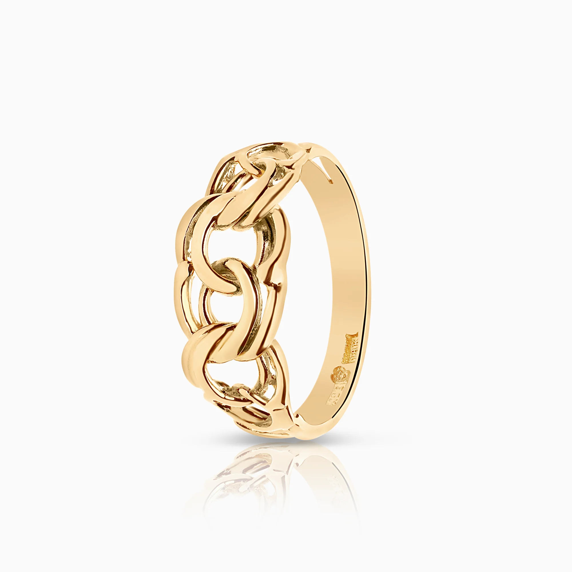 Bismarck ring 2.40g 18K gold