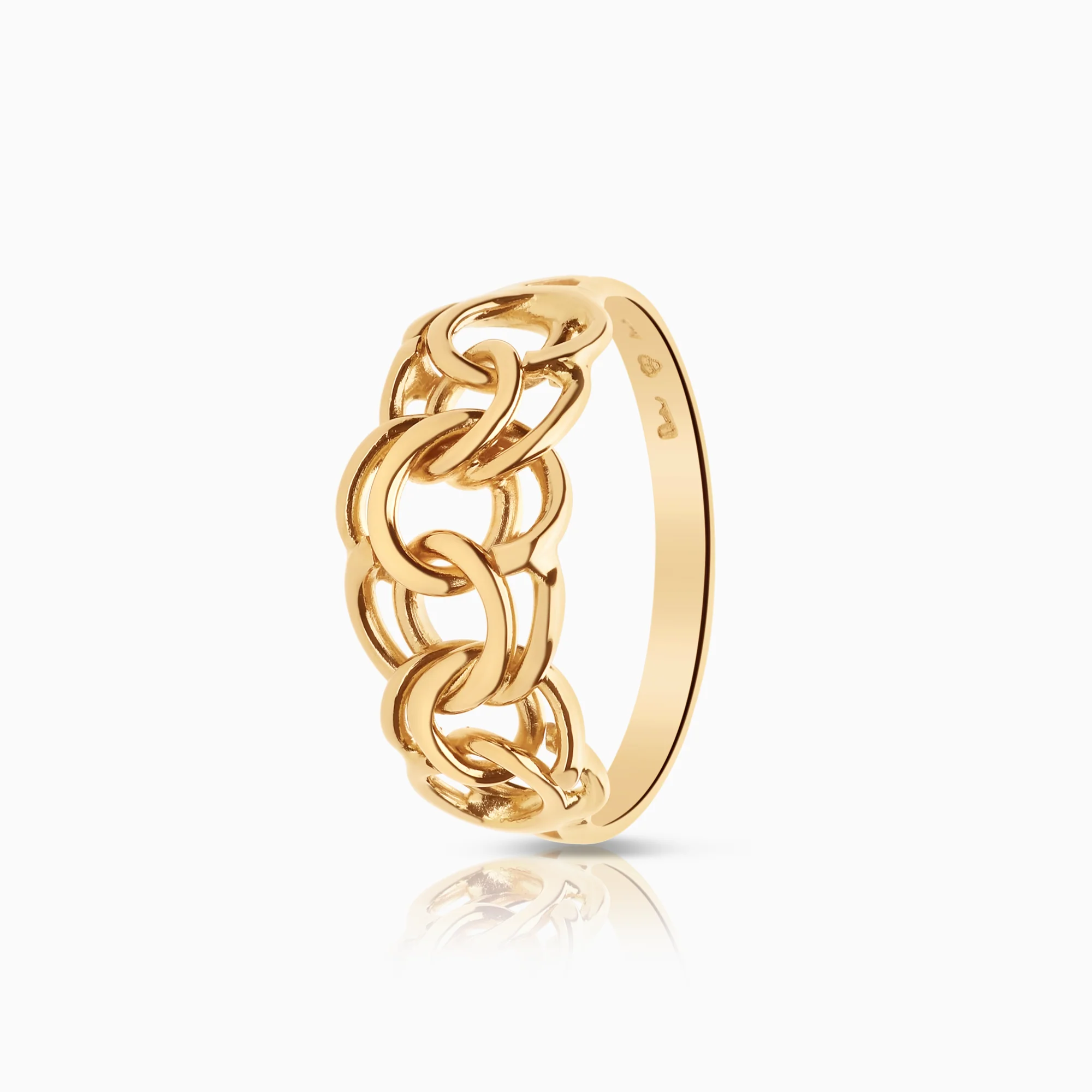 Bismarck ring 2.72g 18K gold