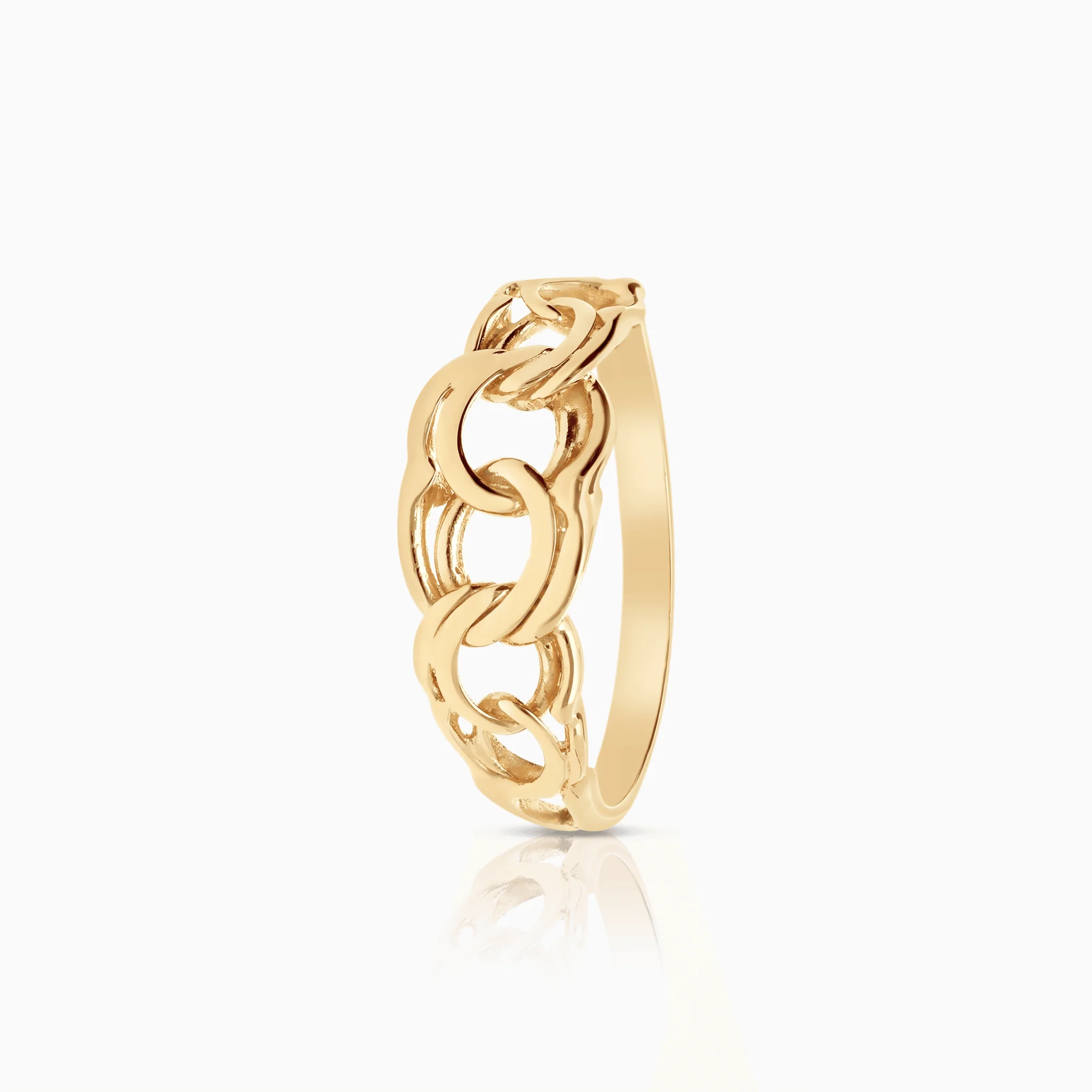 Bismarck ring 2.01g 18K gold