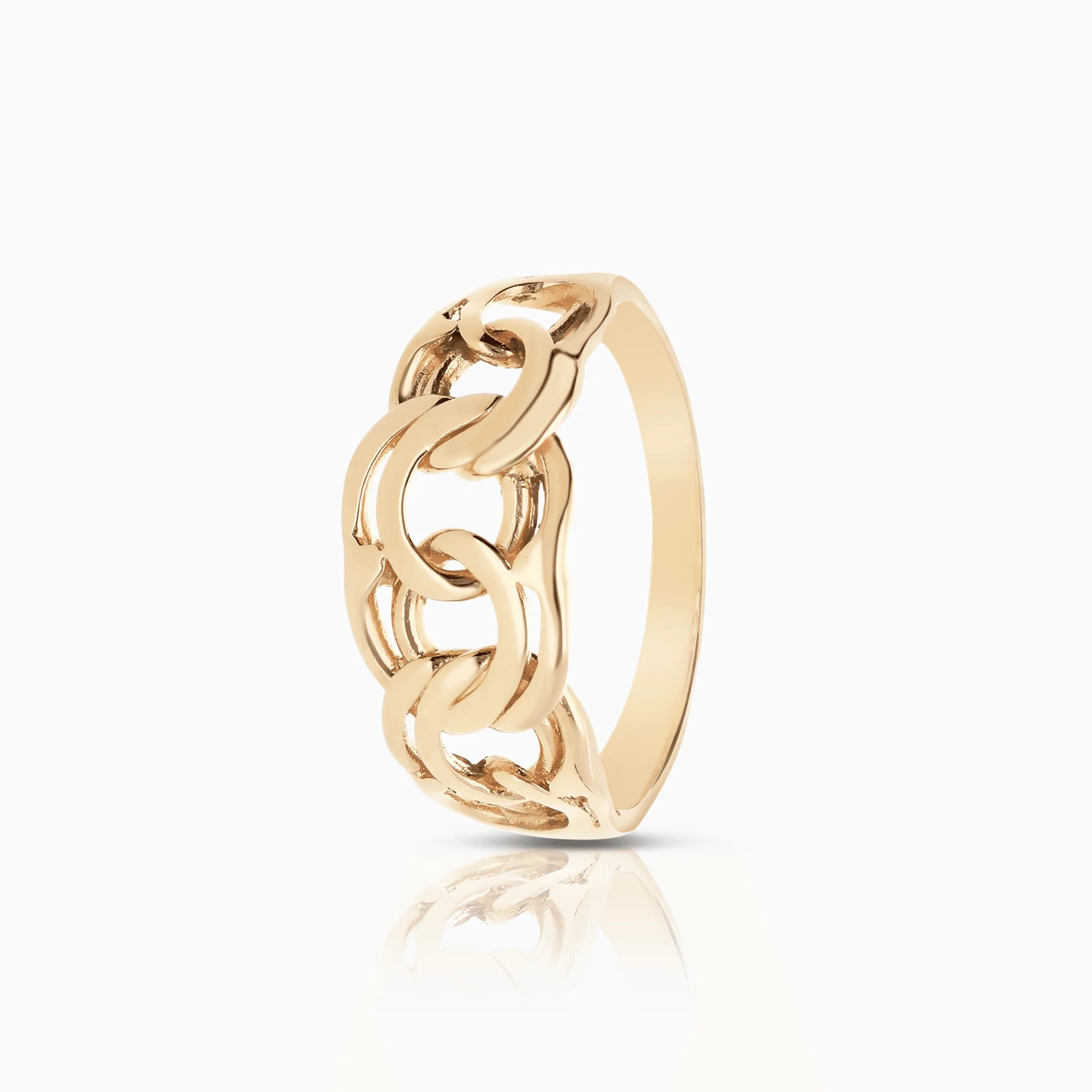 Bismarck ring 2.13g 18K gold