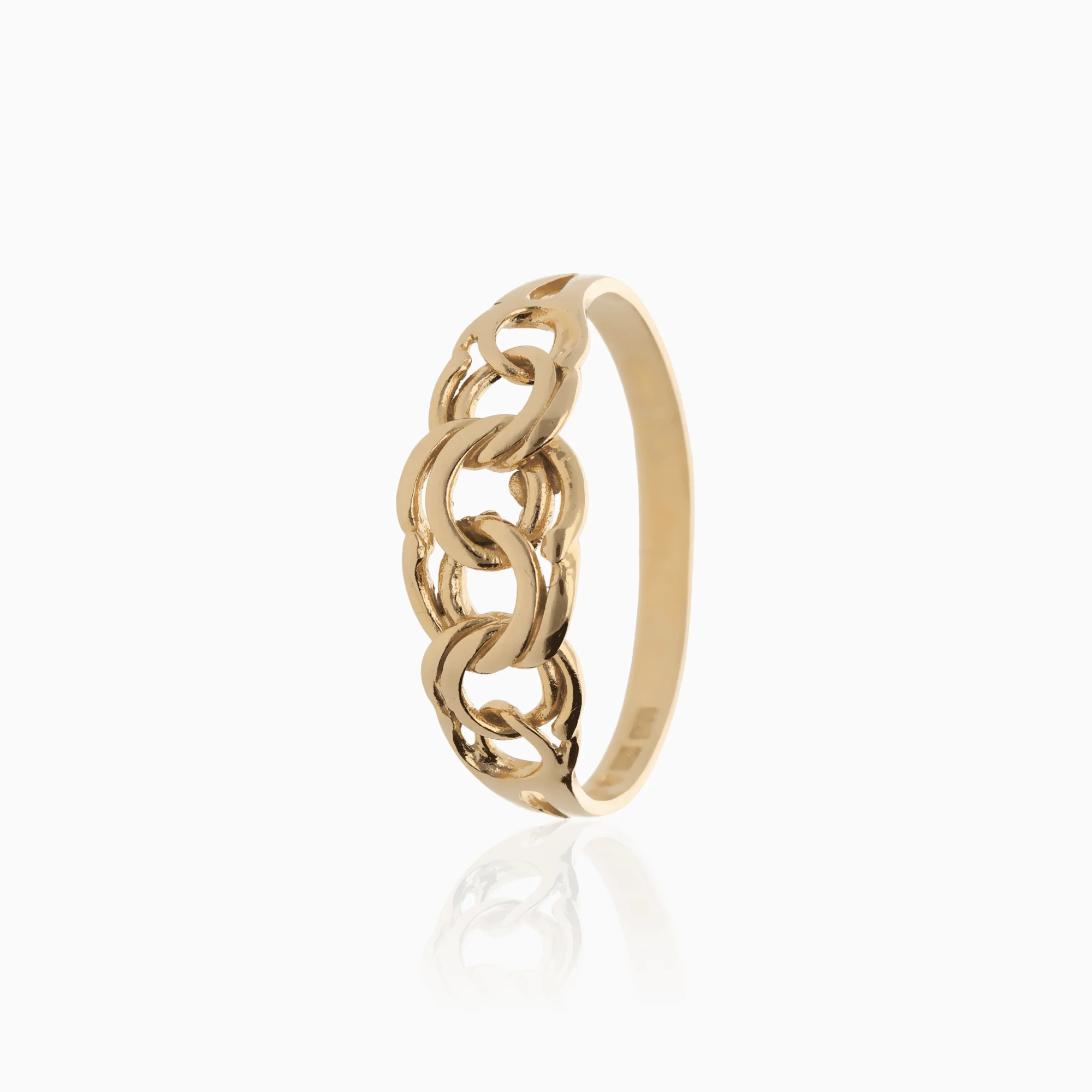 Bismarck ring 2.24g 18K gold