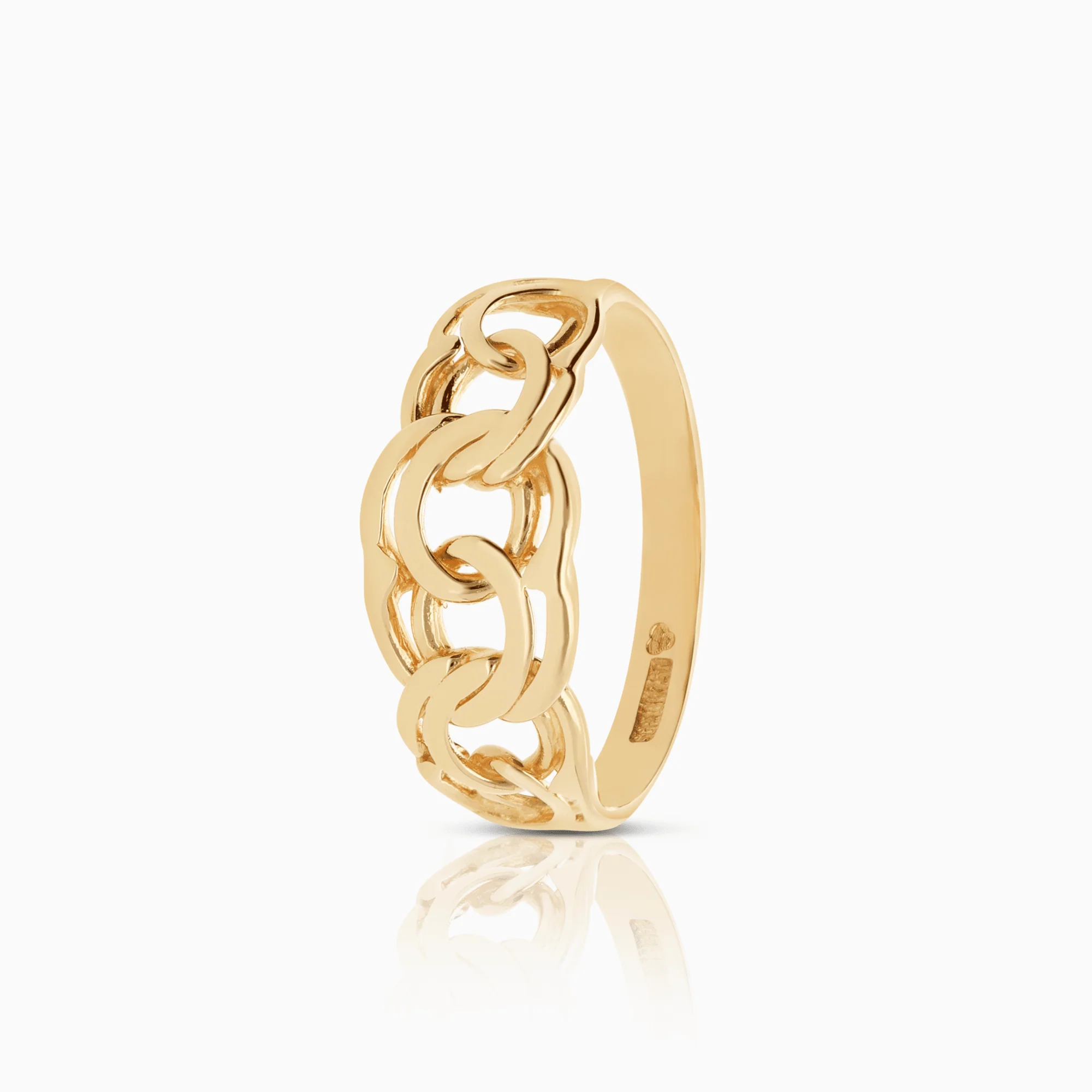 Bismarck ring 2.30g 18K gold