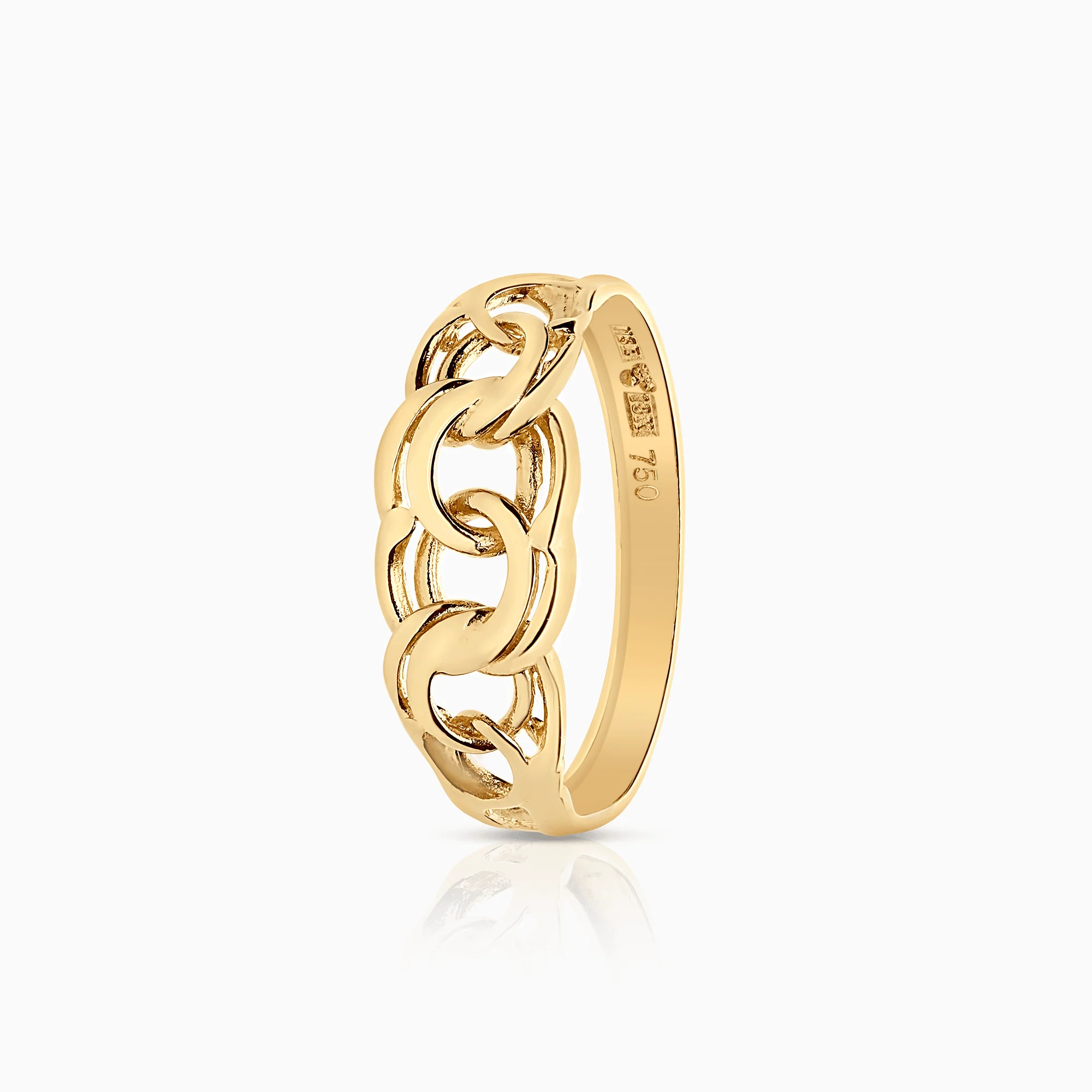 Bismarck ring 2.41g 18K gold