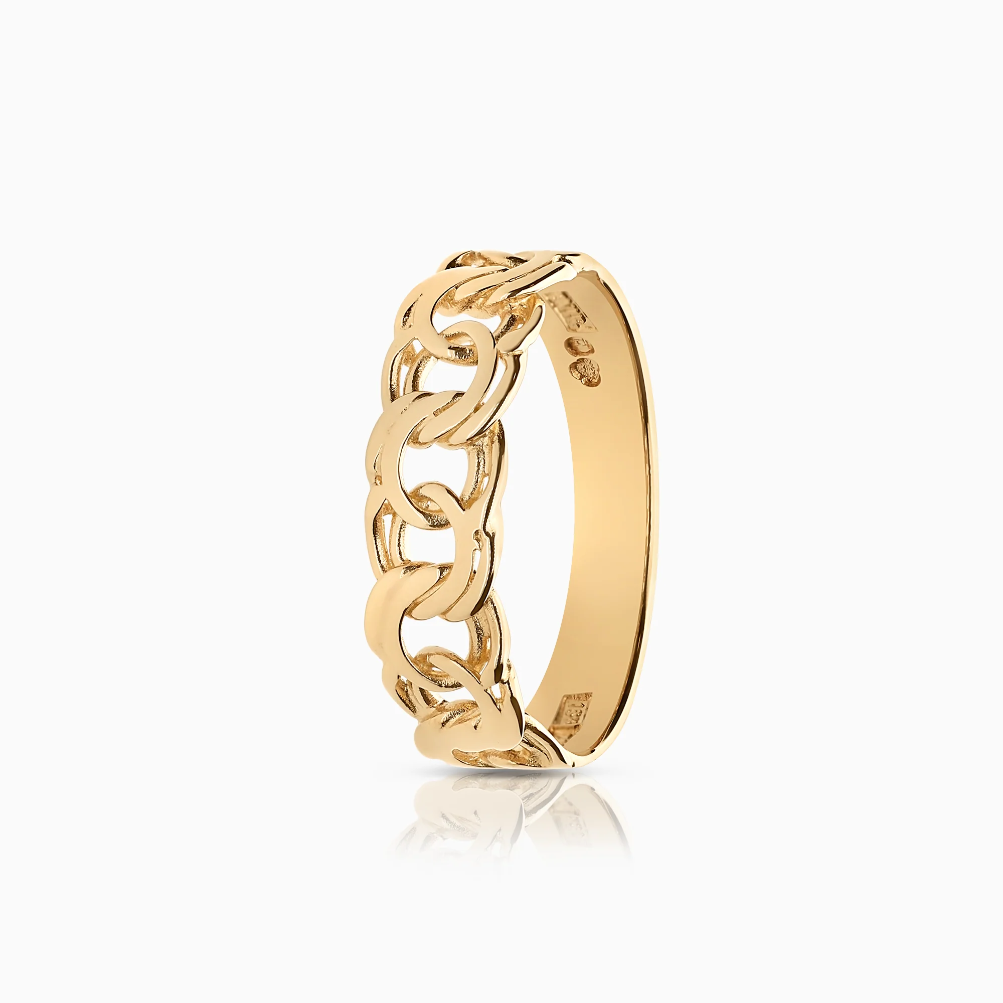 Bismarck ring 2.43g 18K gold