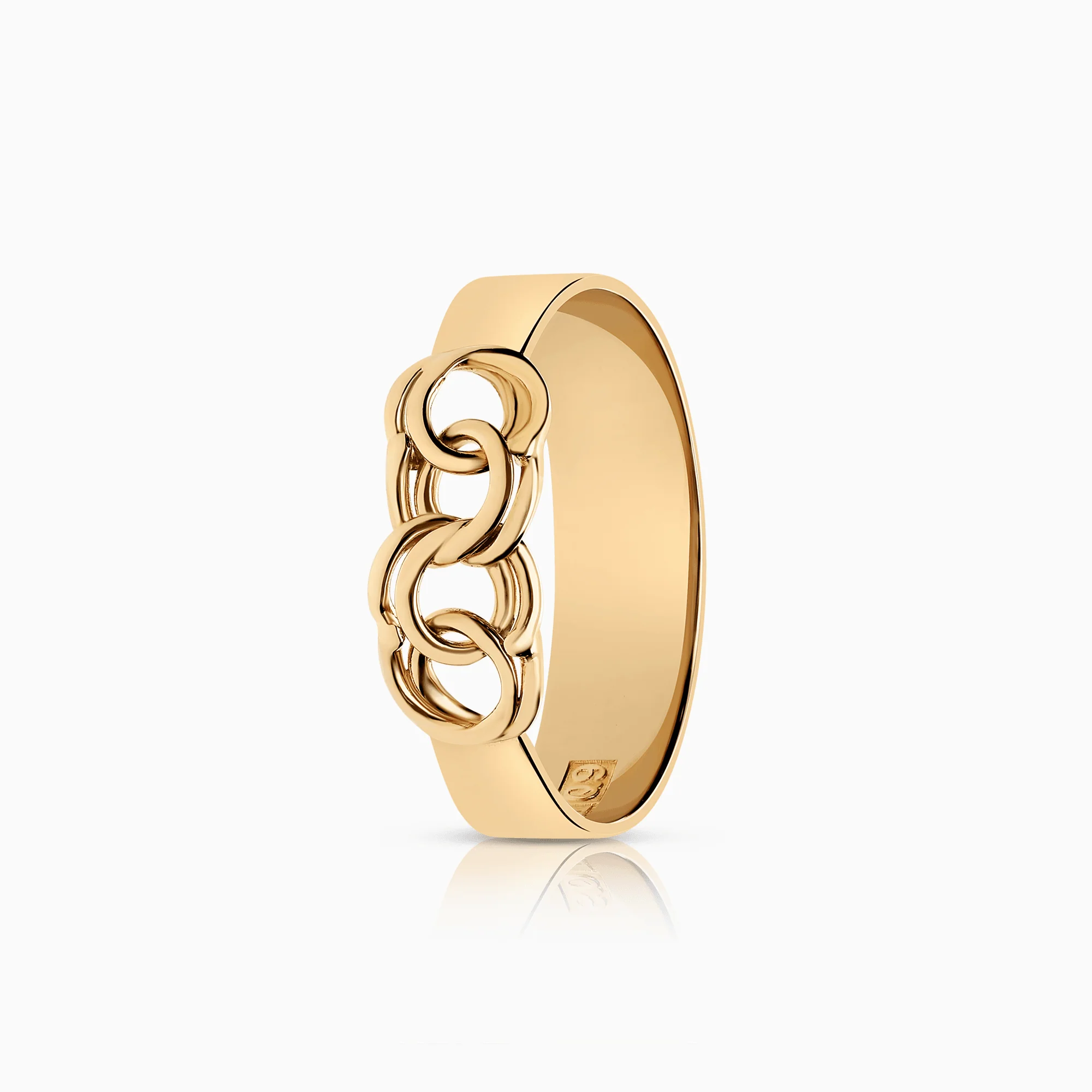 Bismarck ring 2.56g 18K gold
