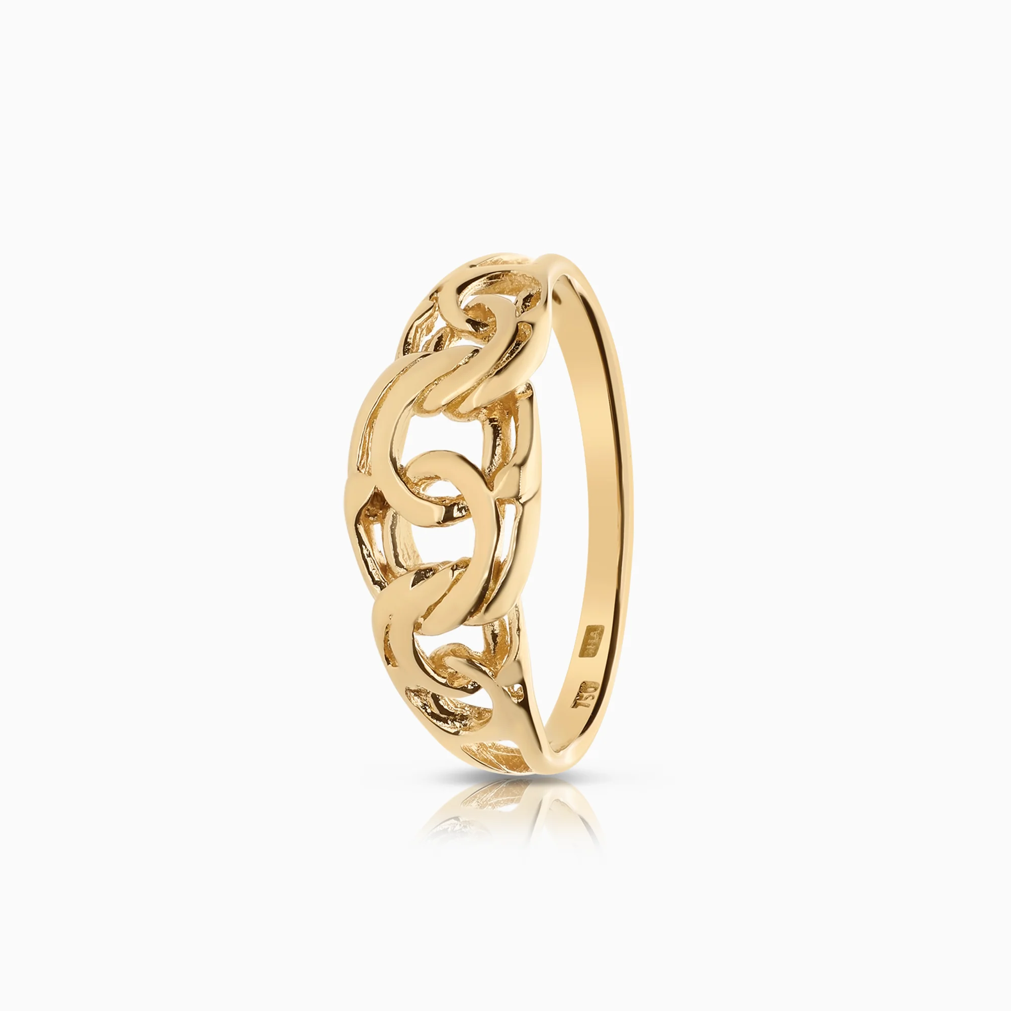 Bismarck ring 2.83g 18K gold