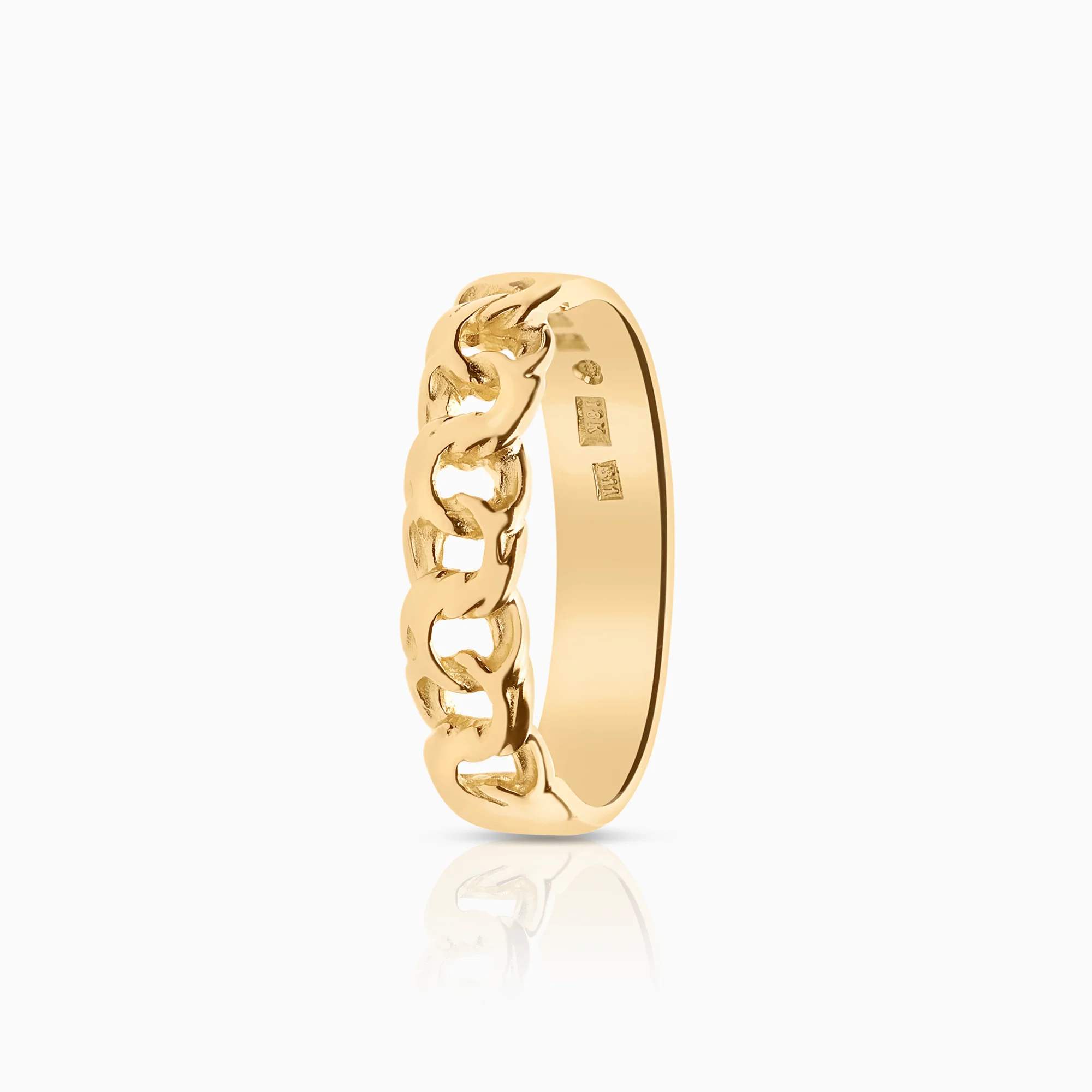 Bismarck ring 4.06g 18K gold