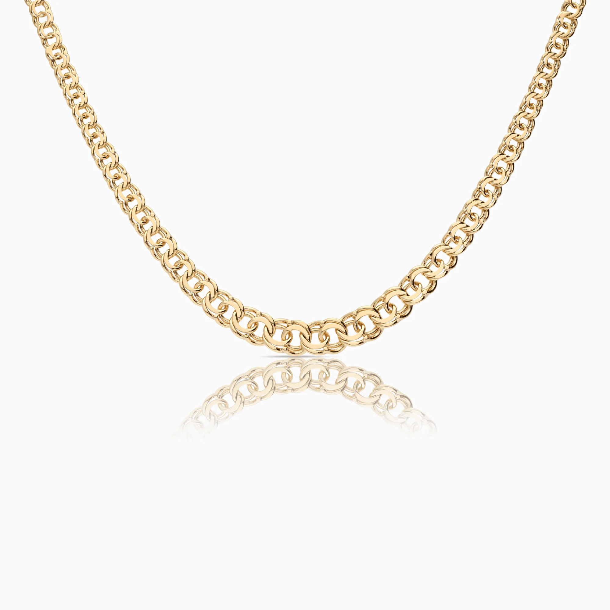 Bismarck Chain 13.98g 18K Gold