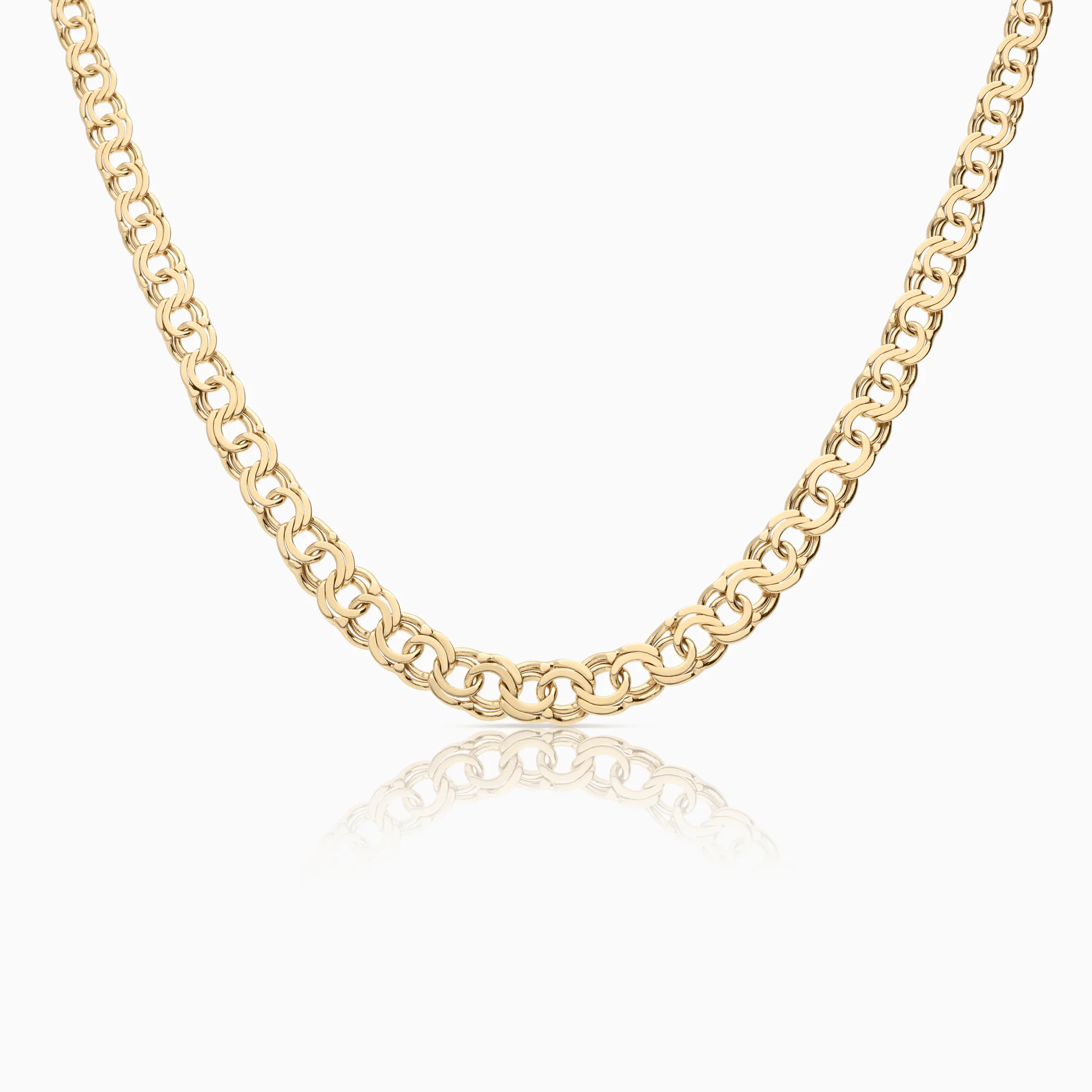 Bismarck chain 17.56g 18K gold