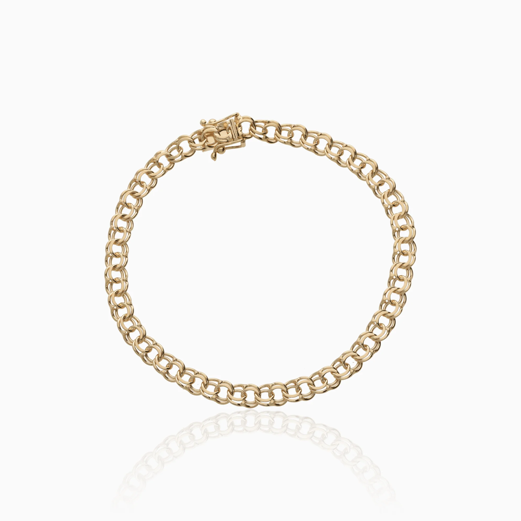 Bismarck link 5.52g 18K gold