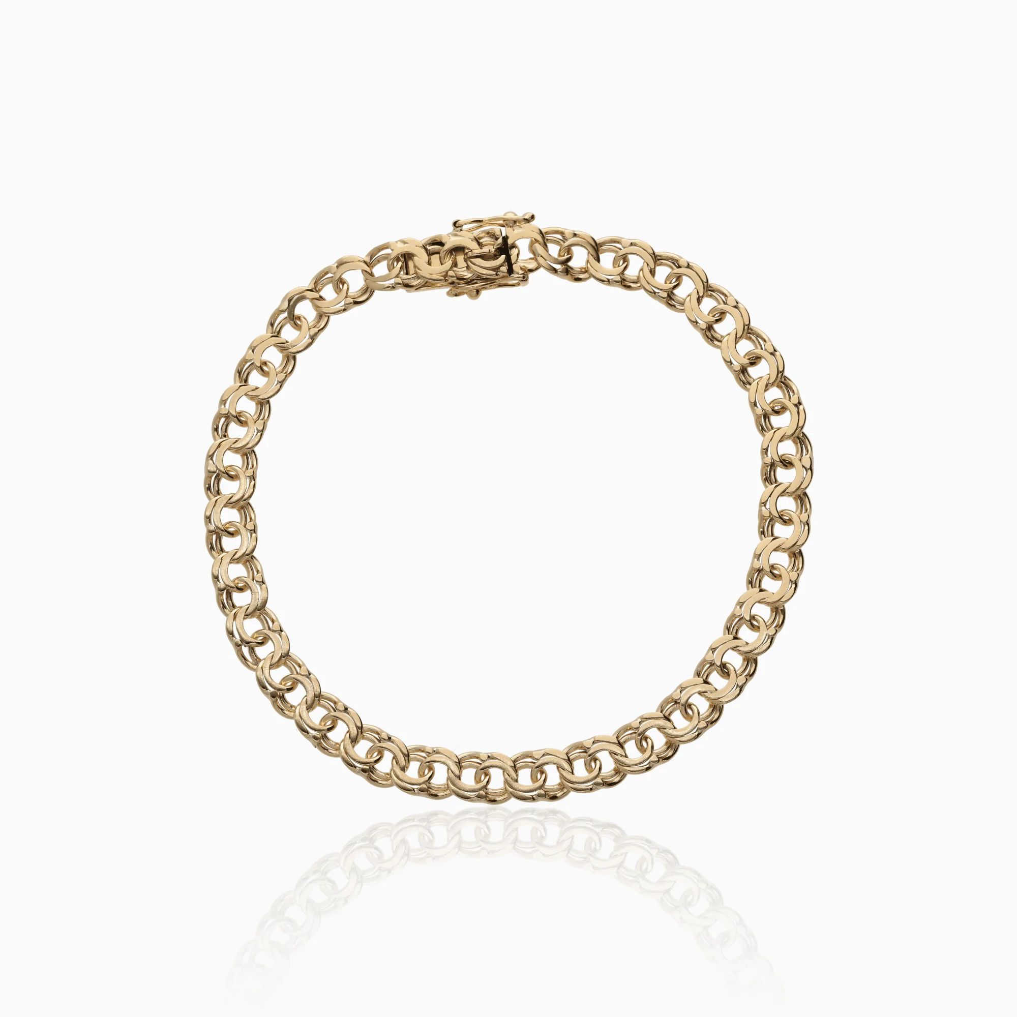 Bismarck link 9.62g 18K gold