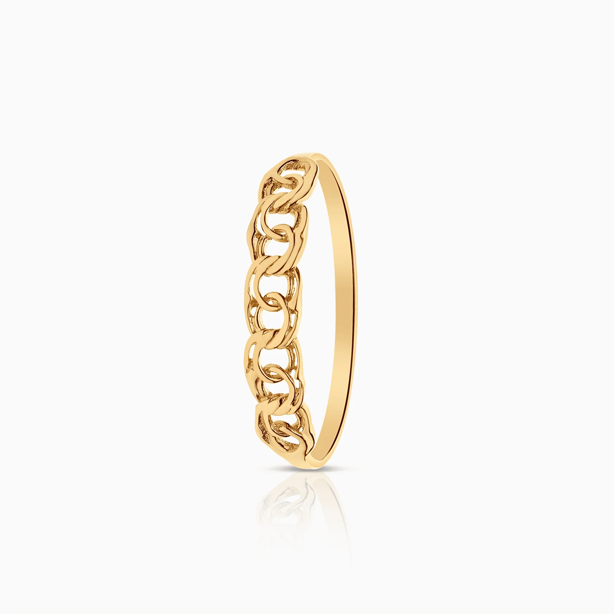 Bismarck ring 0.92g 18K gold
