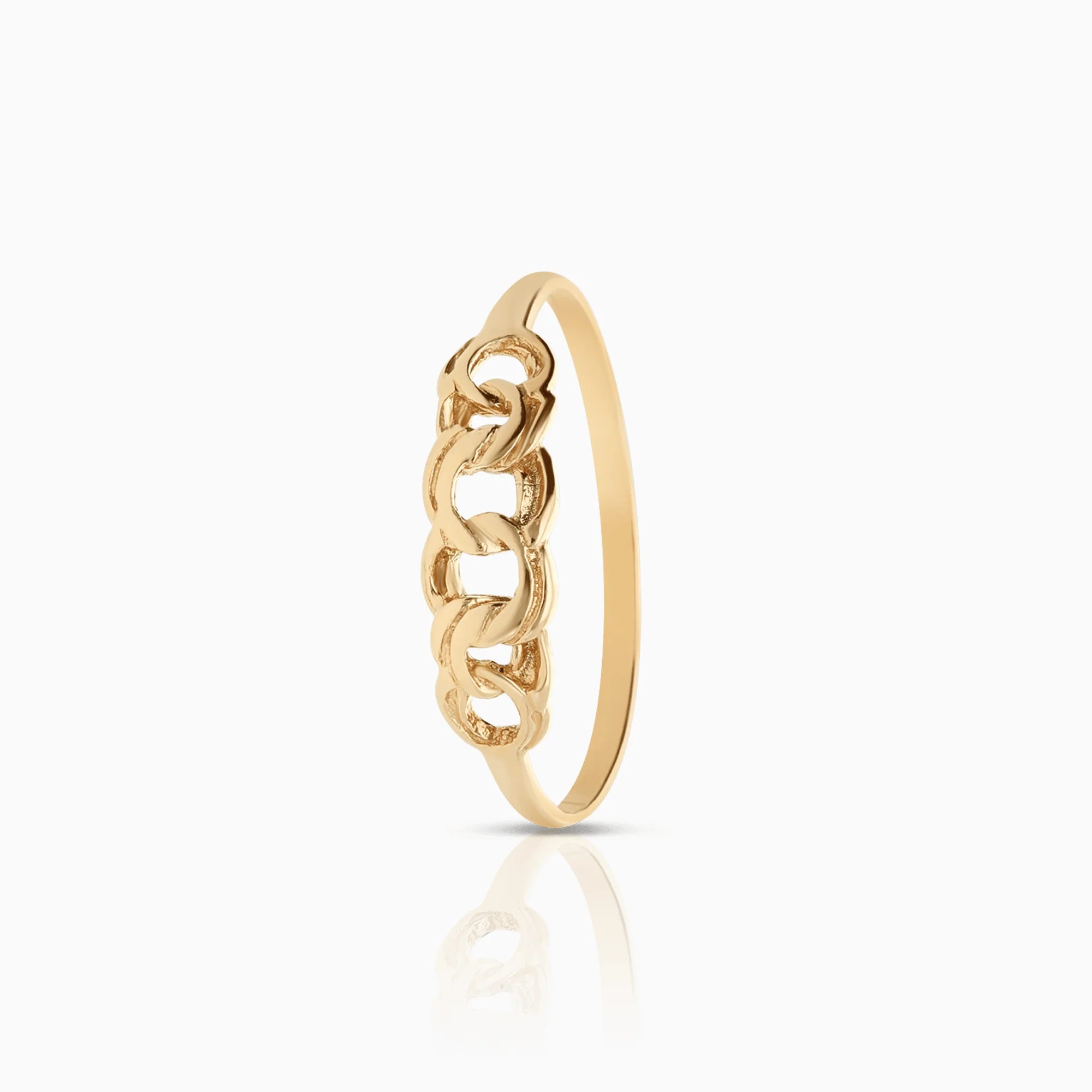 Bismarck ring 0.94g 18K gold