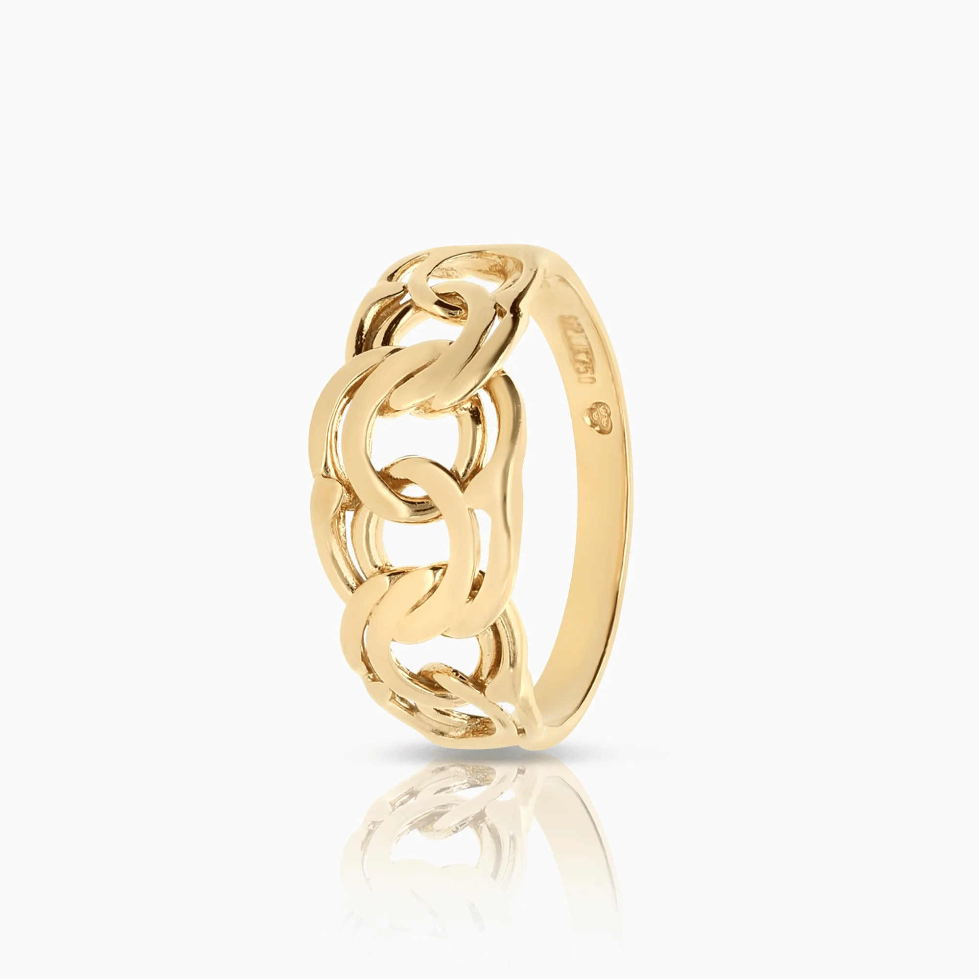 Bismarck ring 2.30g 18K gold